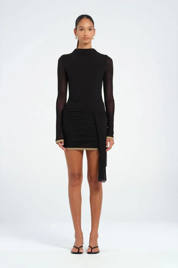 Kingsley Mini Dress Black