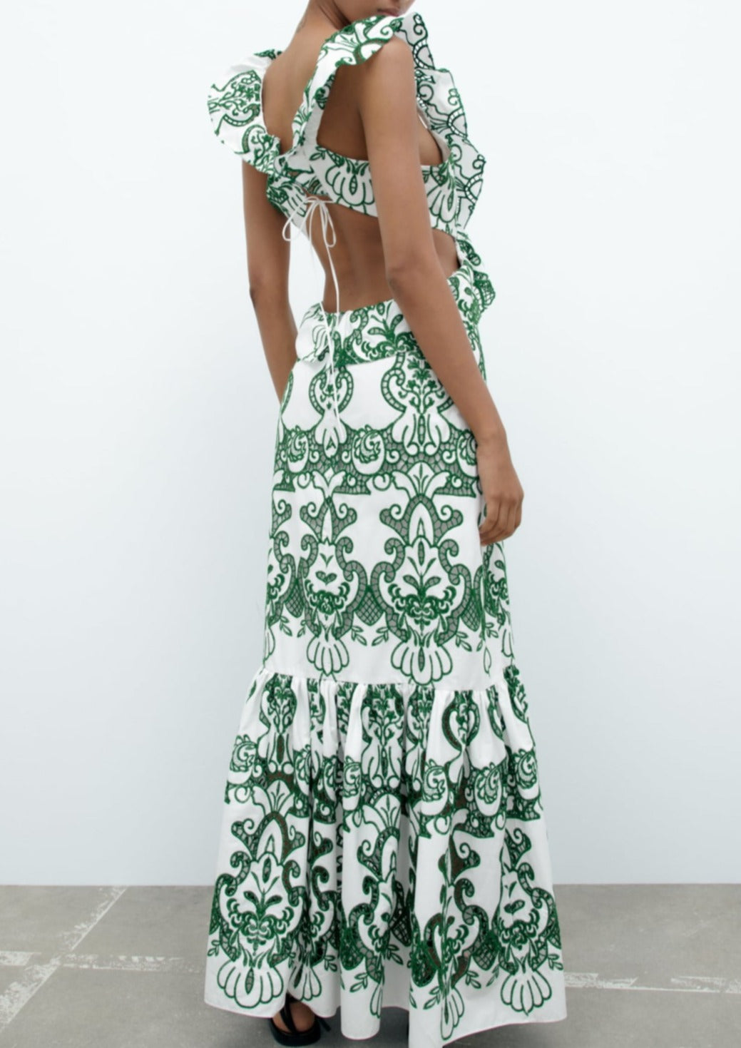 Haven | Ruffled Maxi Dress