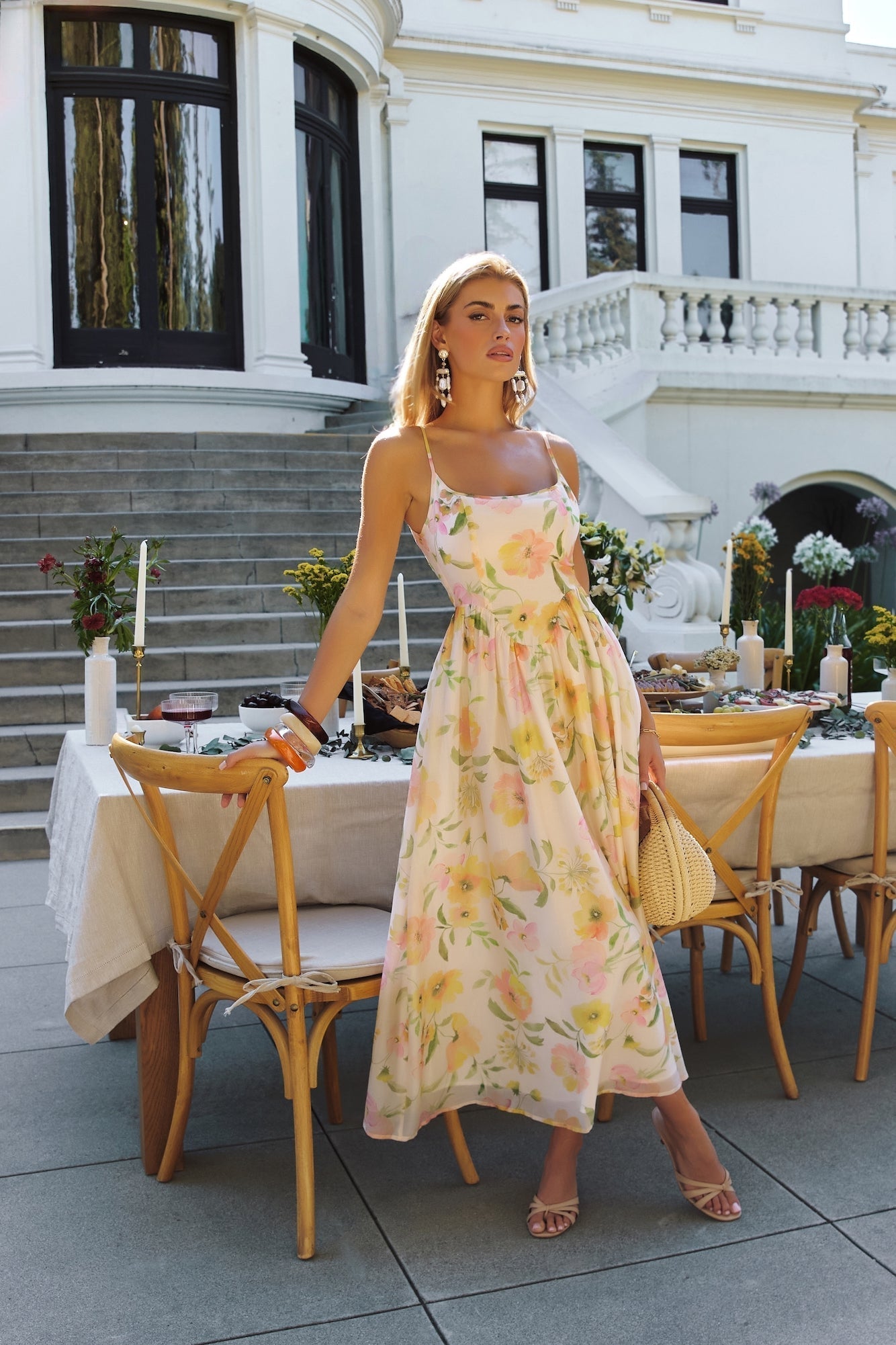 Belle Of The Hour Maxi Dress Print