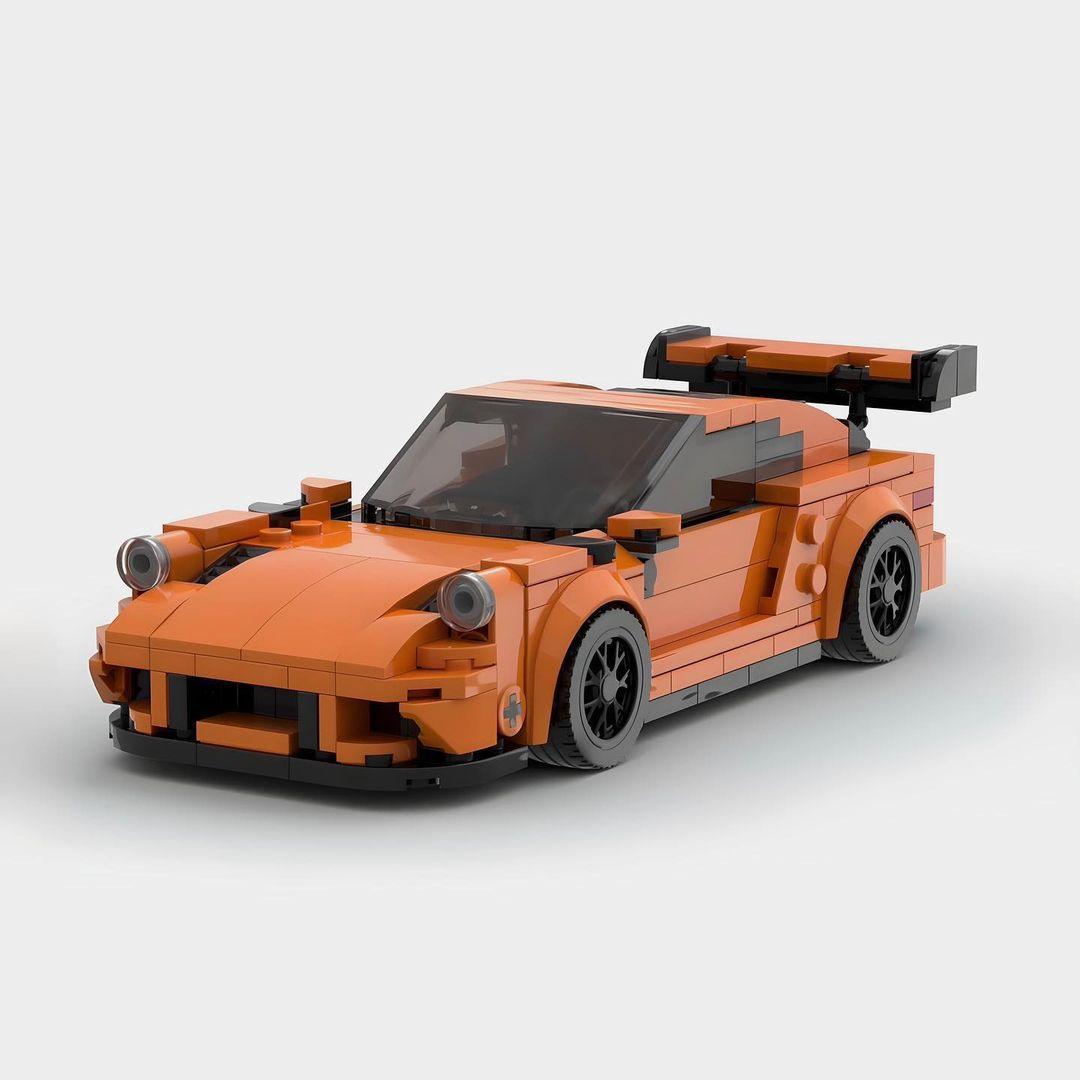 Lego Porsche 911 GT3 | Orange