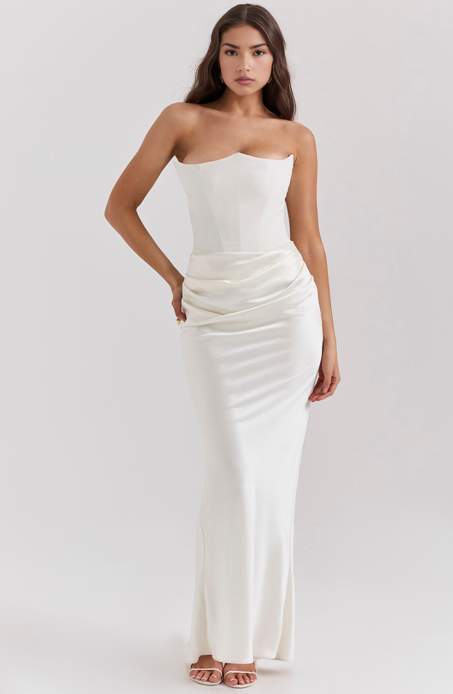 Tessa | Strapless Maxi Dress