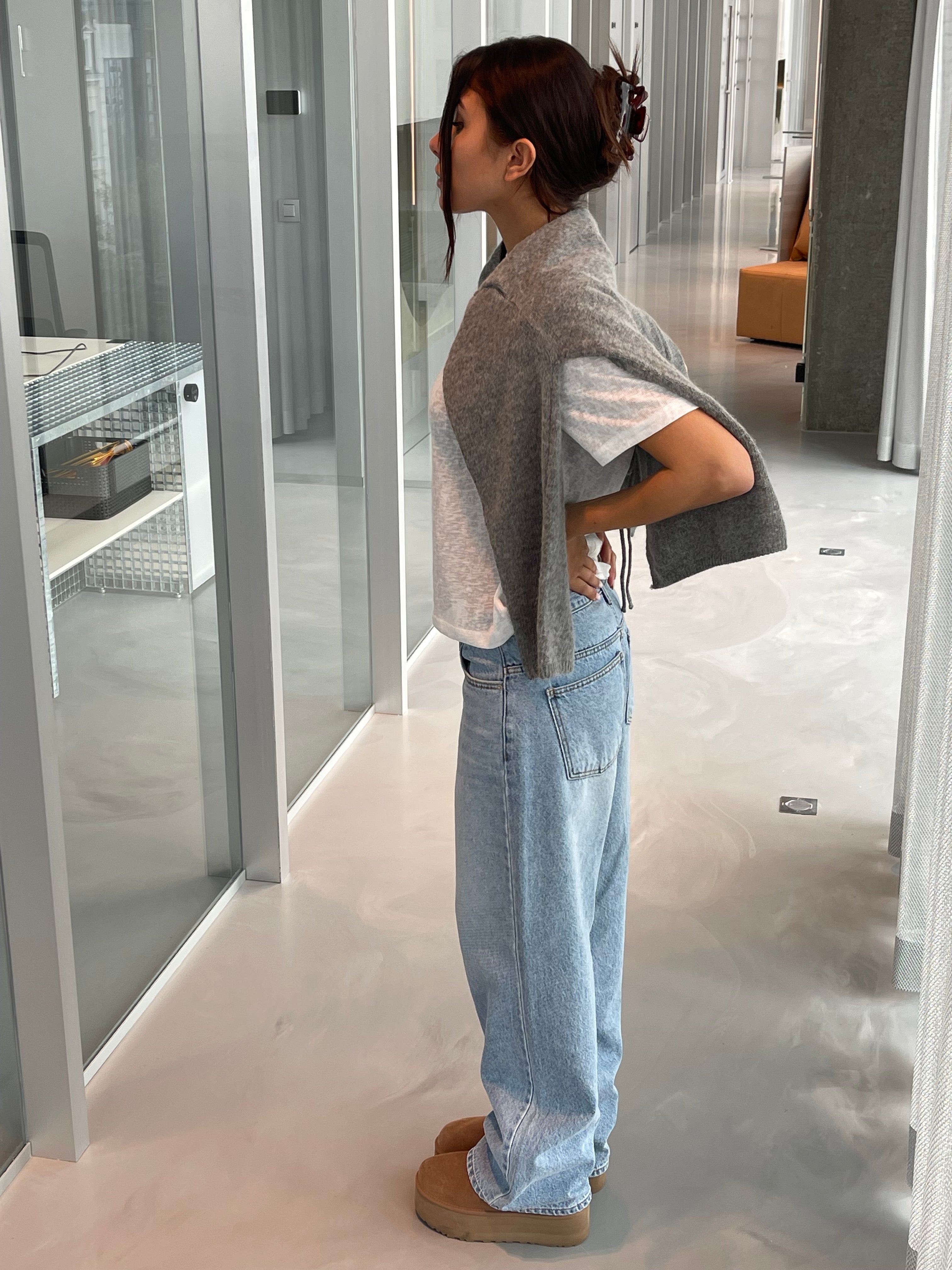 Billie Ray Dad Jeans Hellblau