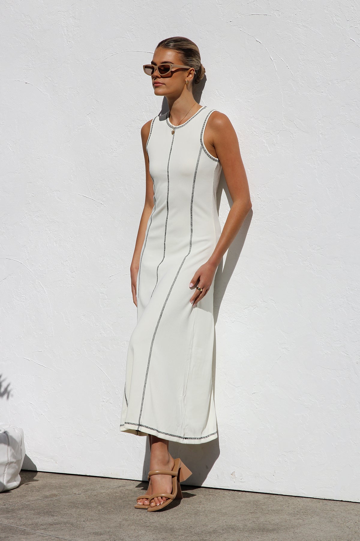 Ariana Maxi Dress – Cream