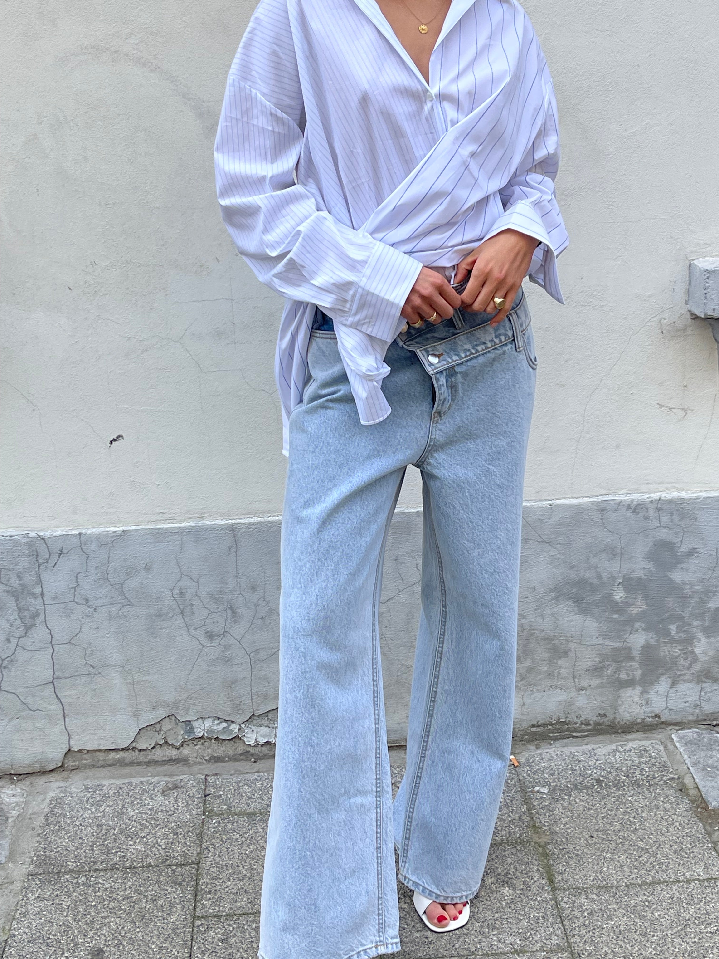 Criss Cross Jeans Light Blue