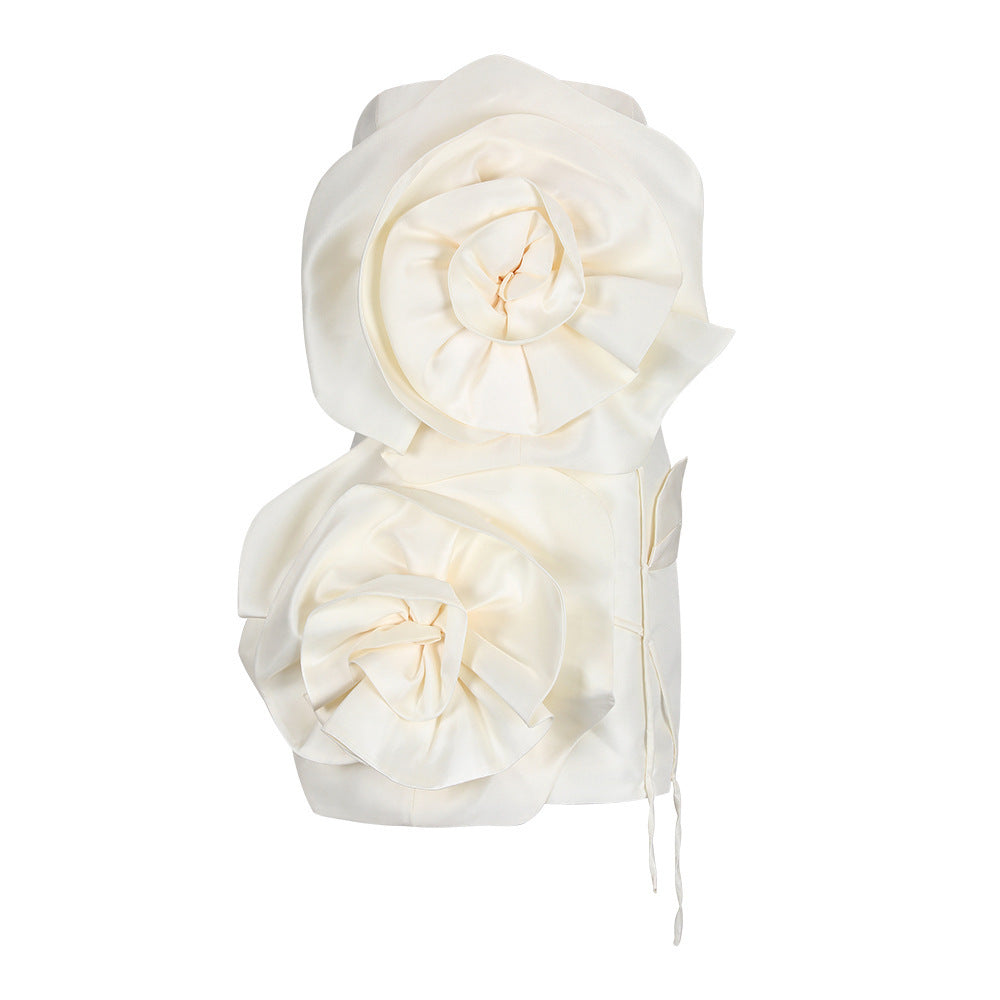 Alana | Flower Mini Dress