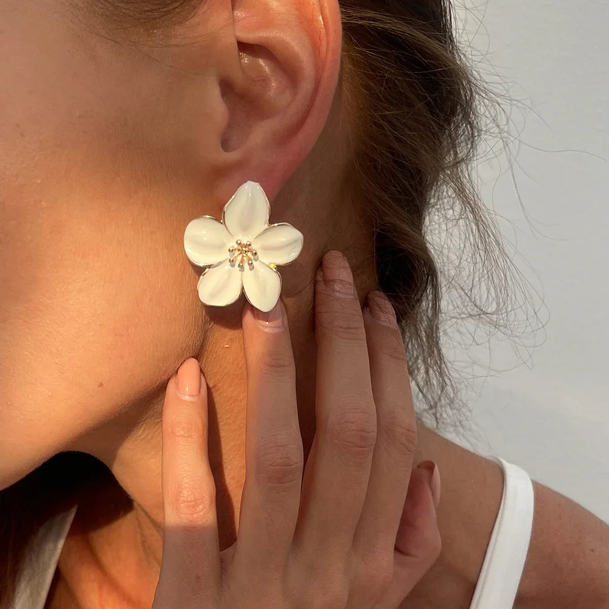 Daisy Bloom Stud Earrings