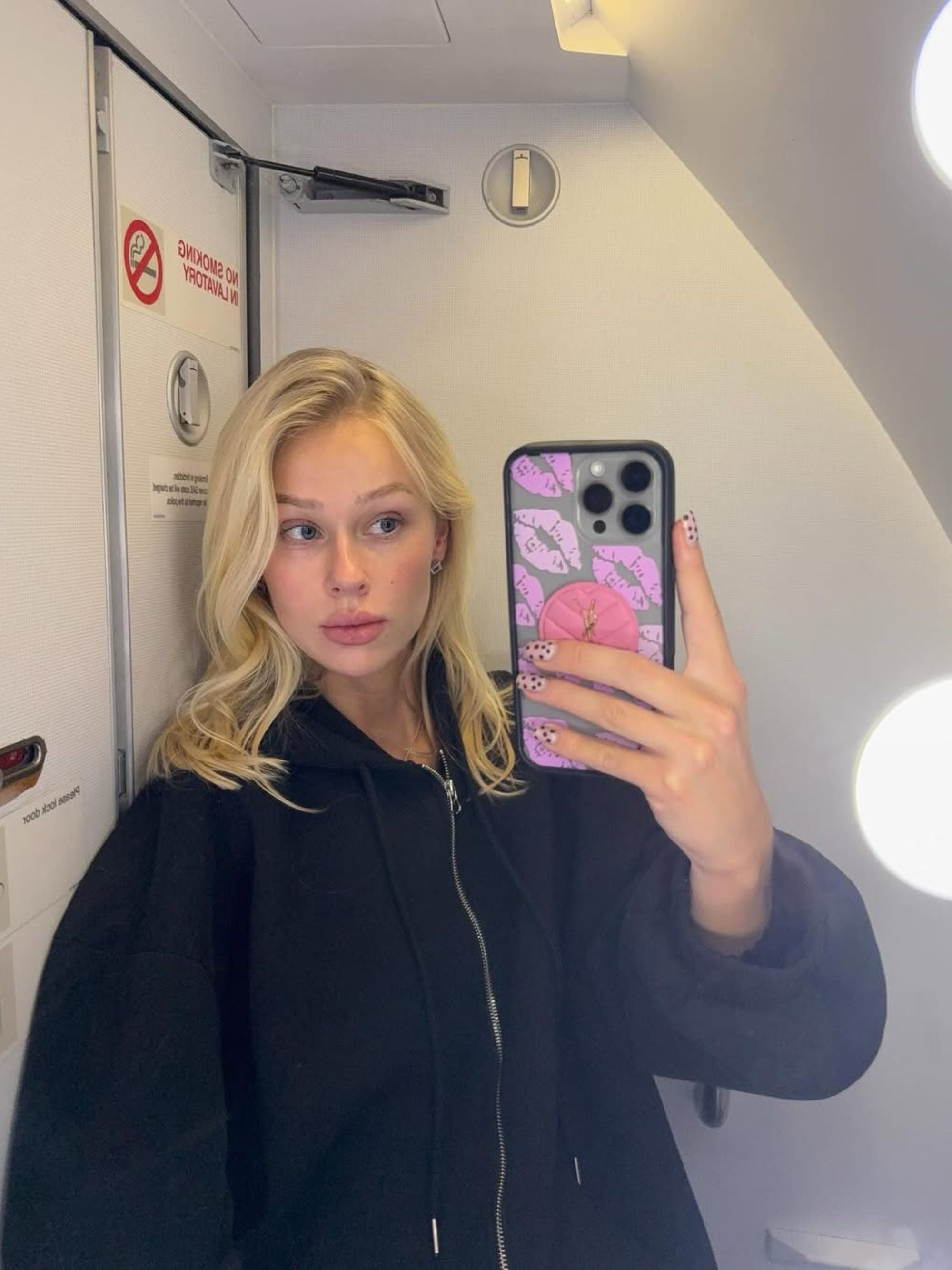 Oversized Hooded Vest Black