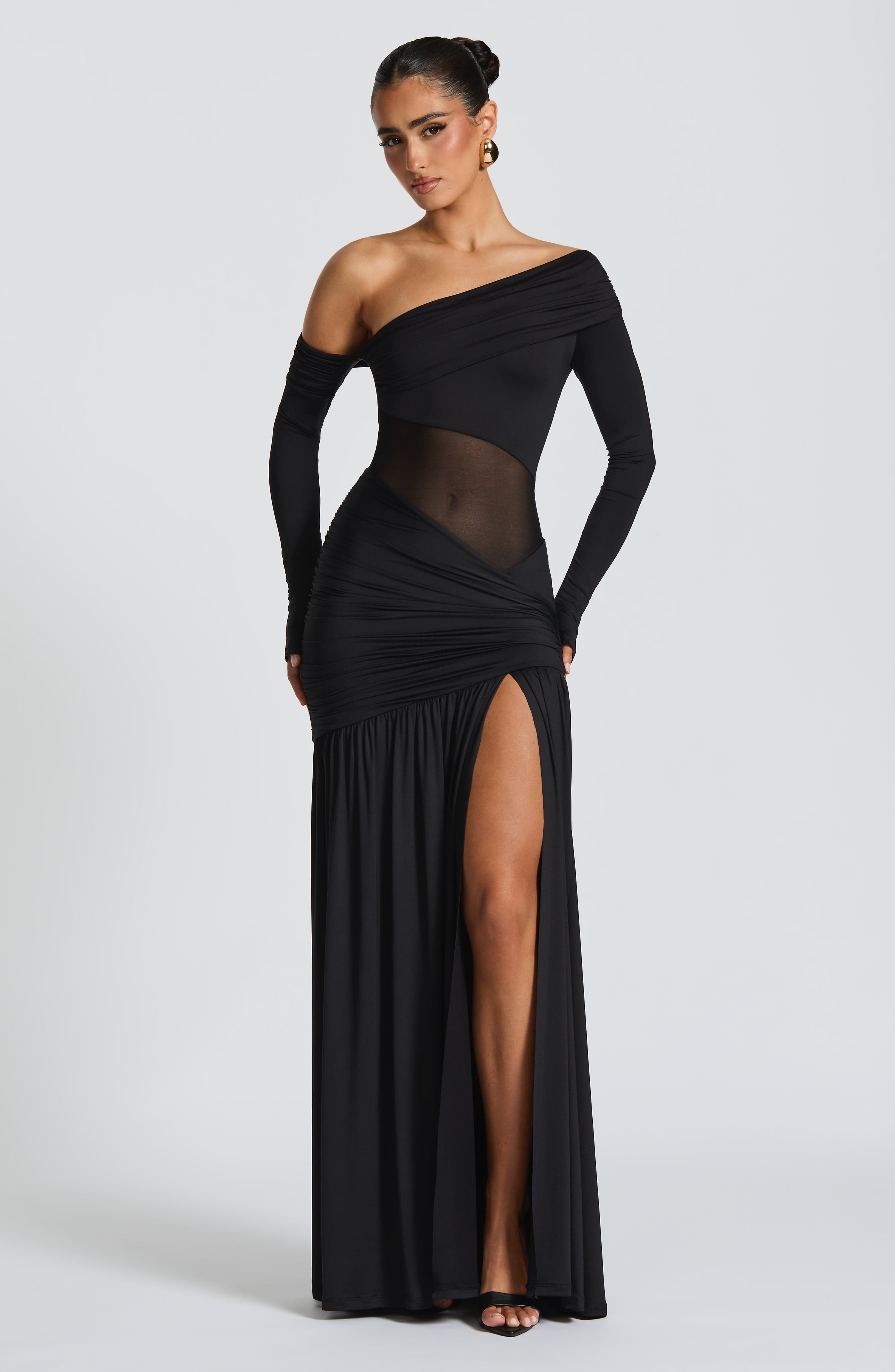 Ettalie Maxi Dress - Black