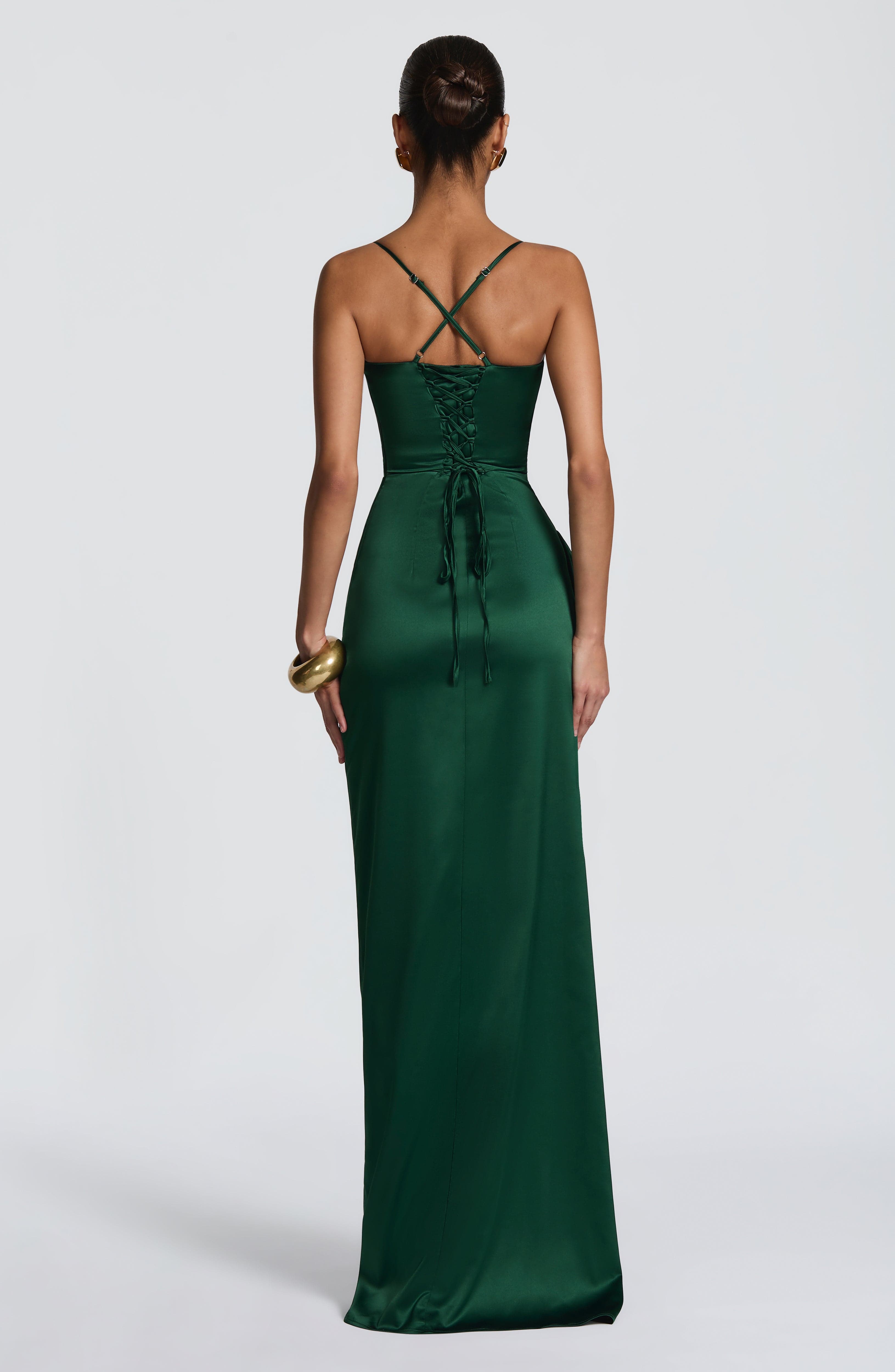Helen Maxi Dress - Emerald