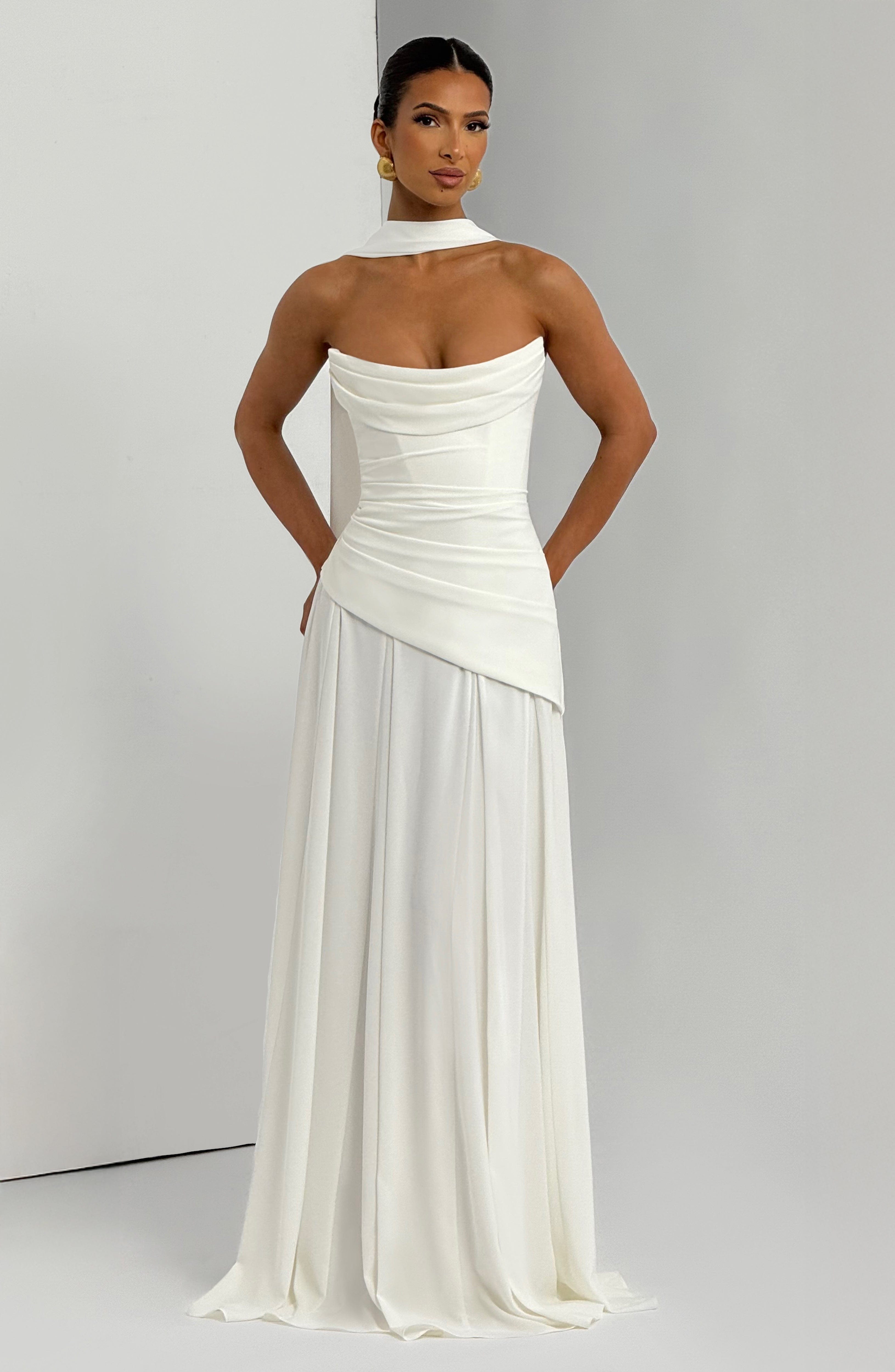 Patricia Maxi Dress - Ivory