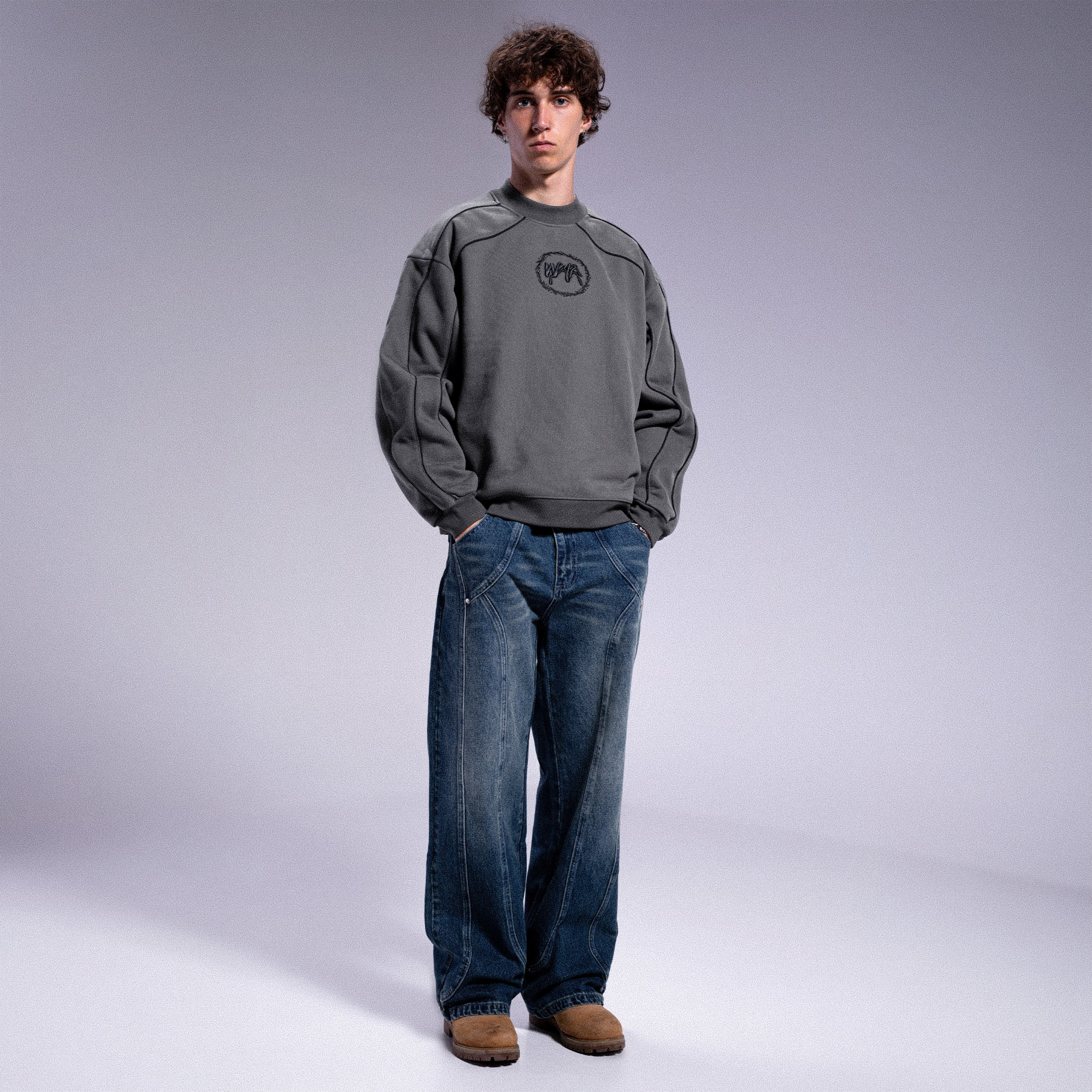 Soft Crewneck Dark Grey