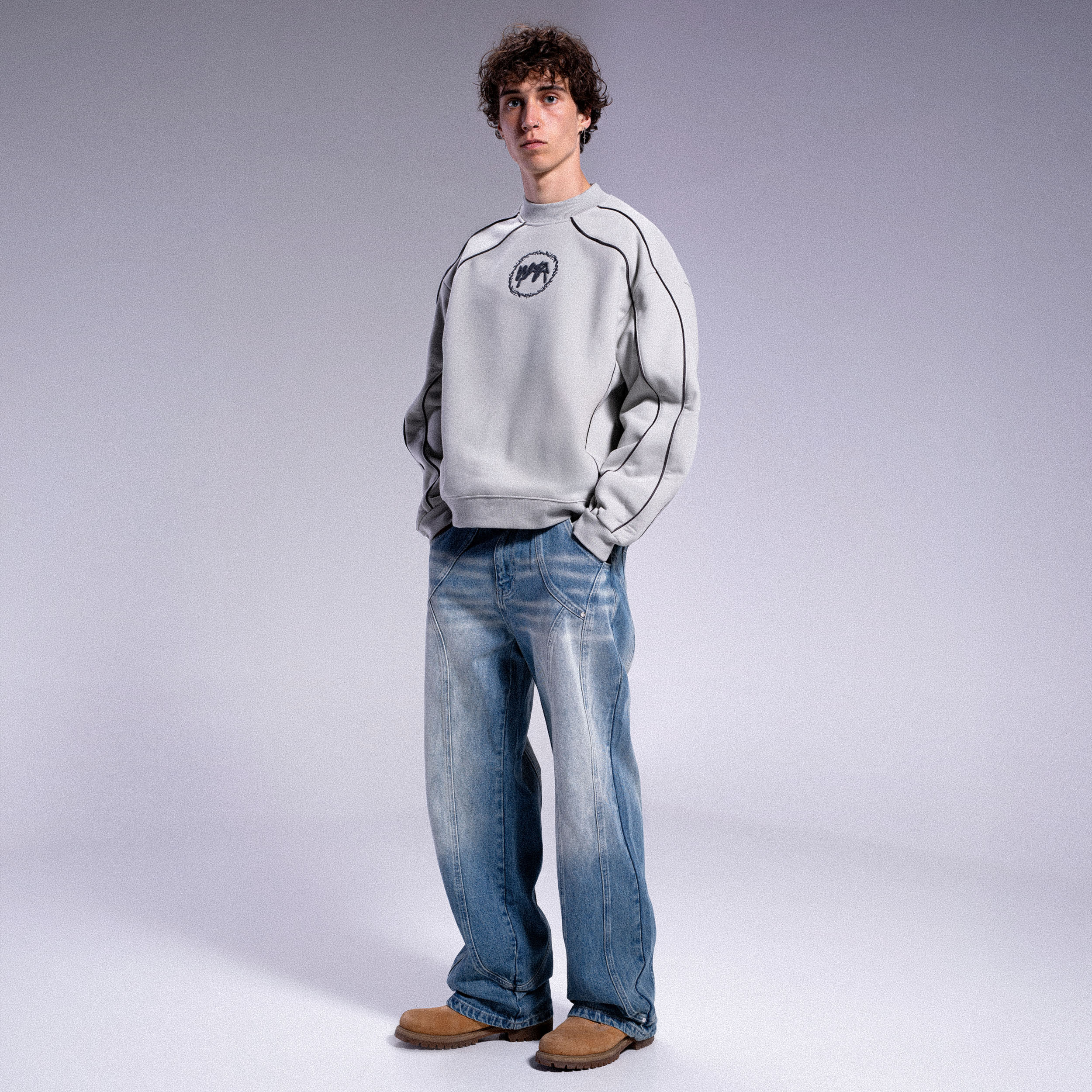 Soft Crewneck Light Grey