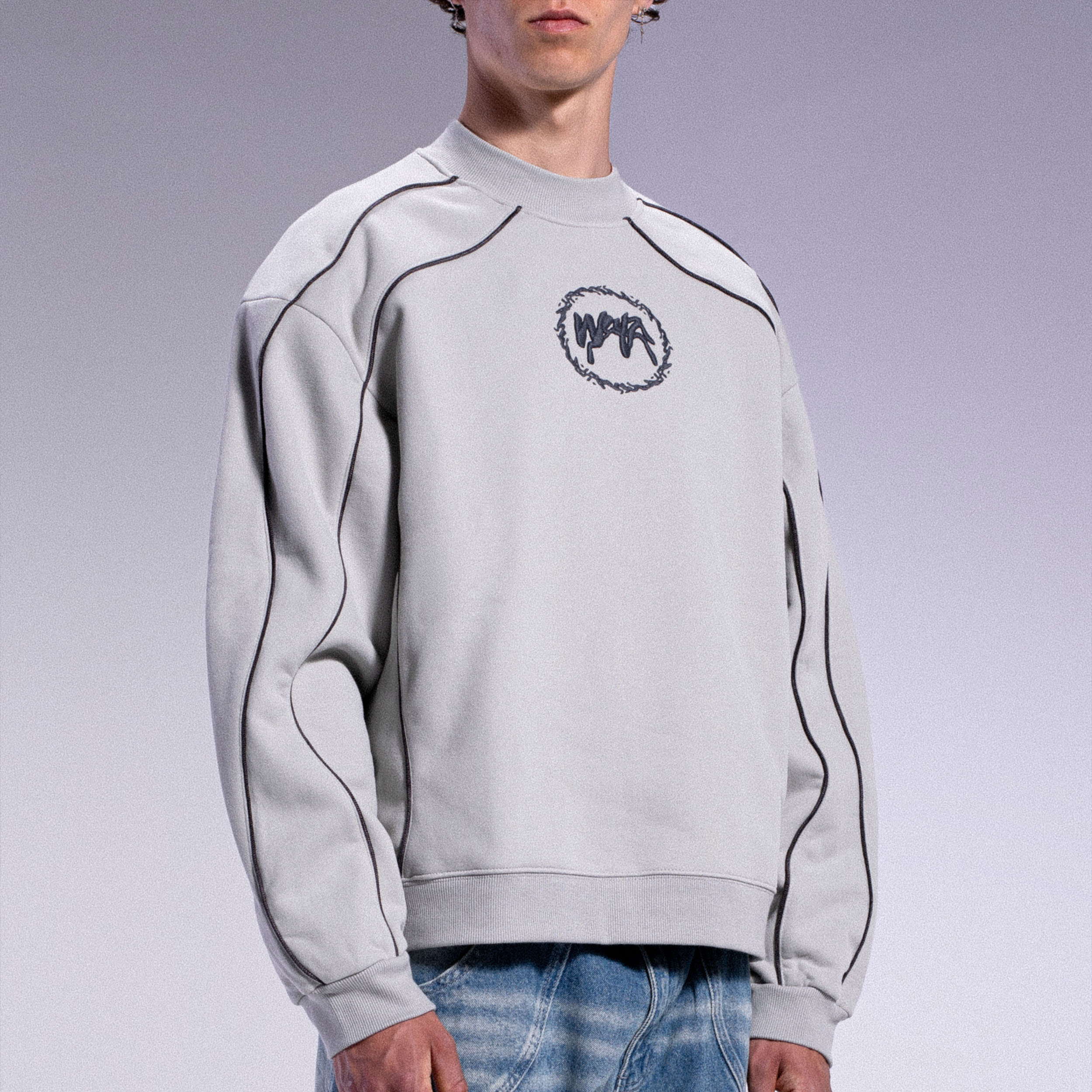 Soft Crewneck Light Grey