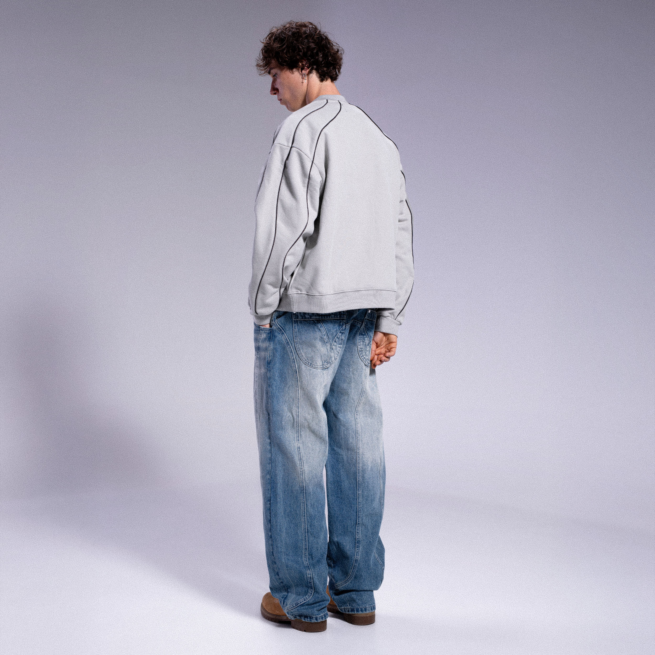 Soft Crewneck Light Grey