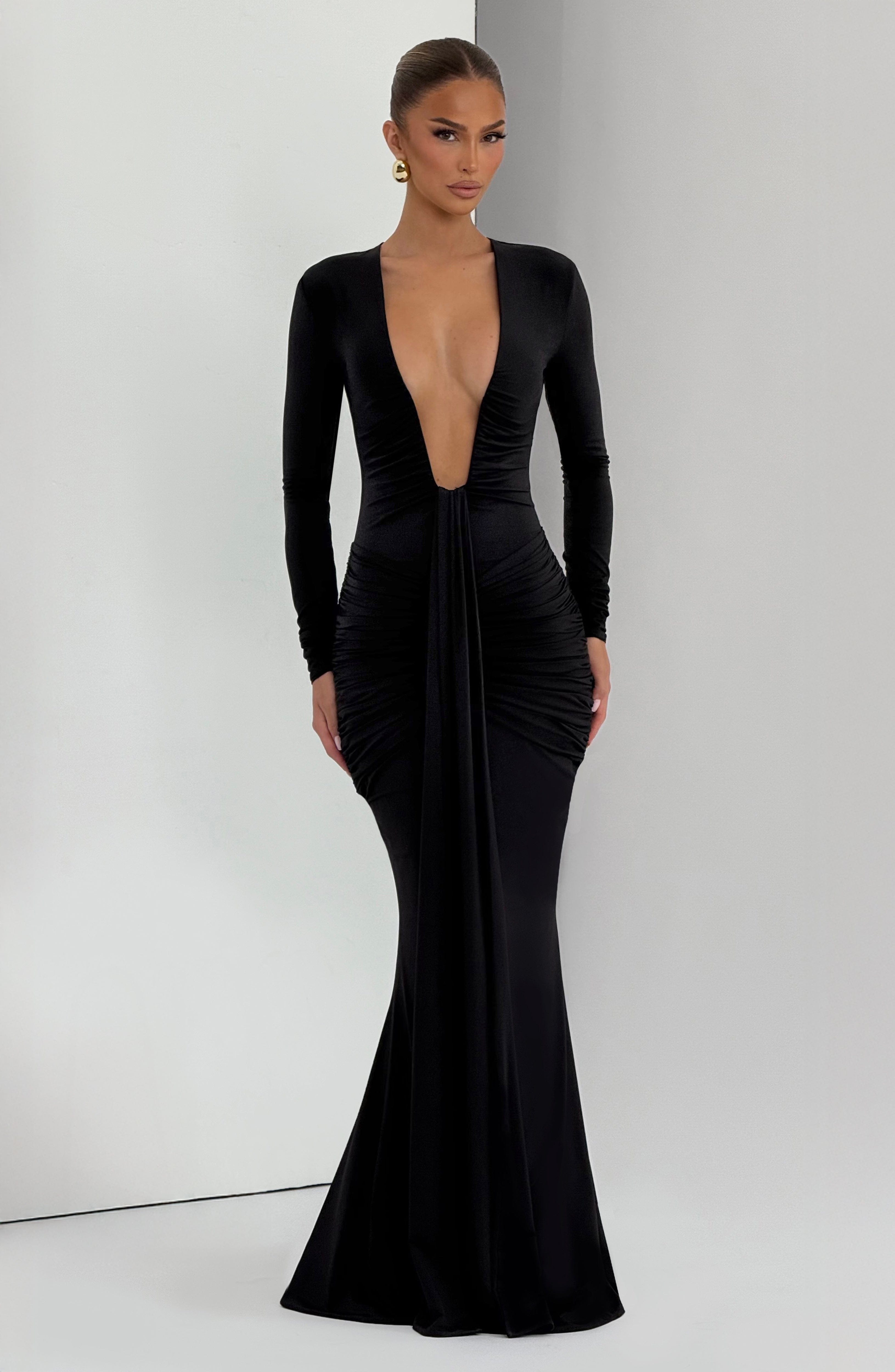 Tara Maxi Dress - Black