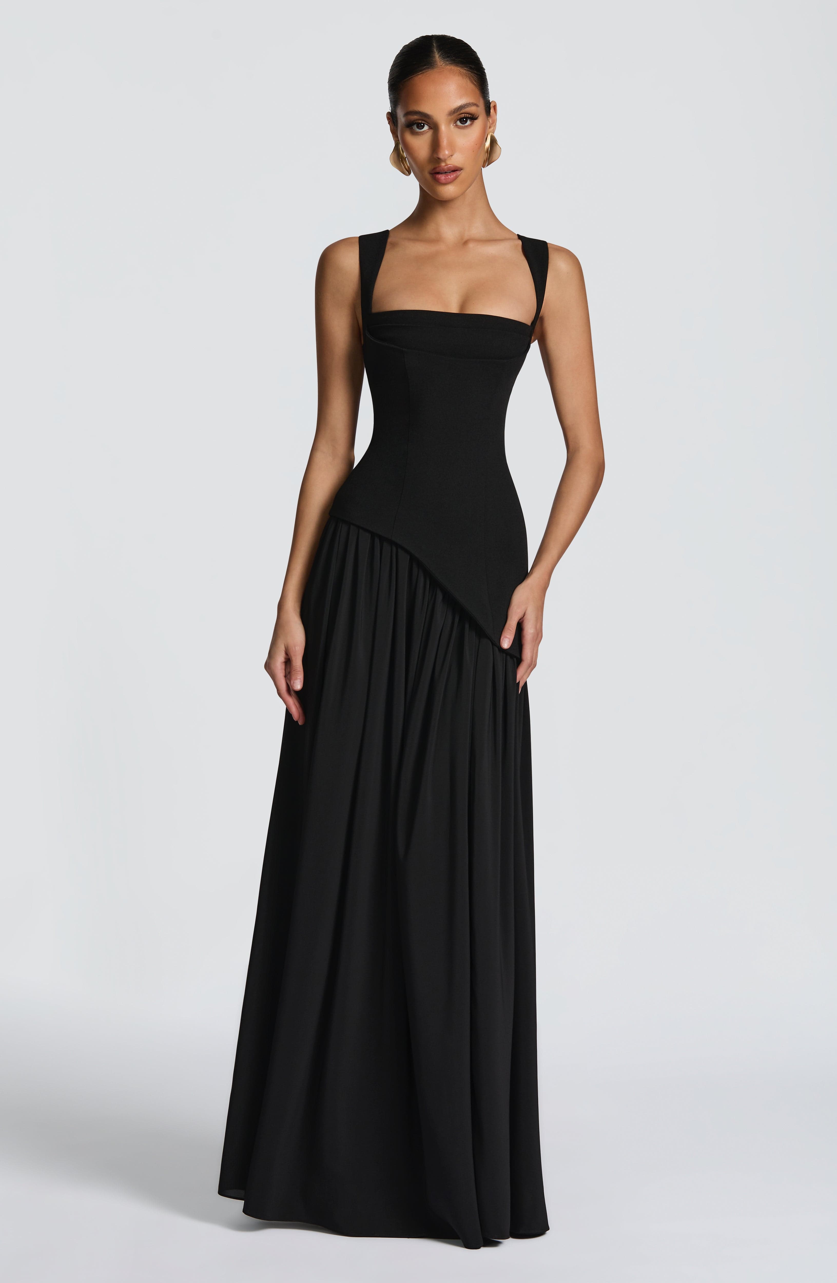 Tullulah Maxi Dress - Black