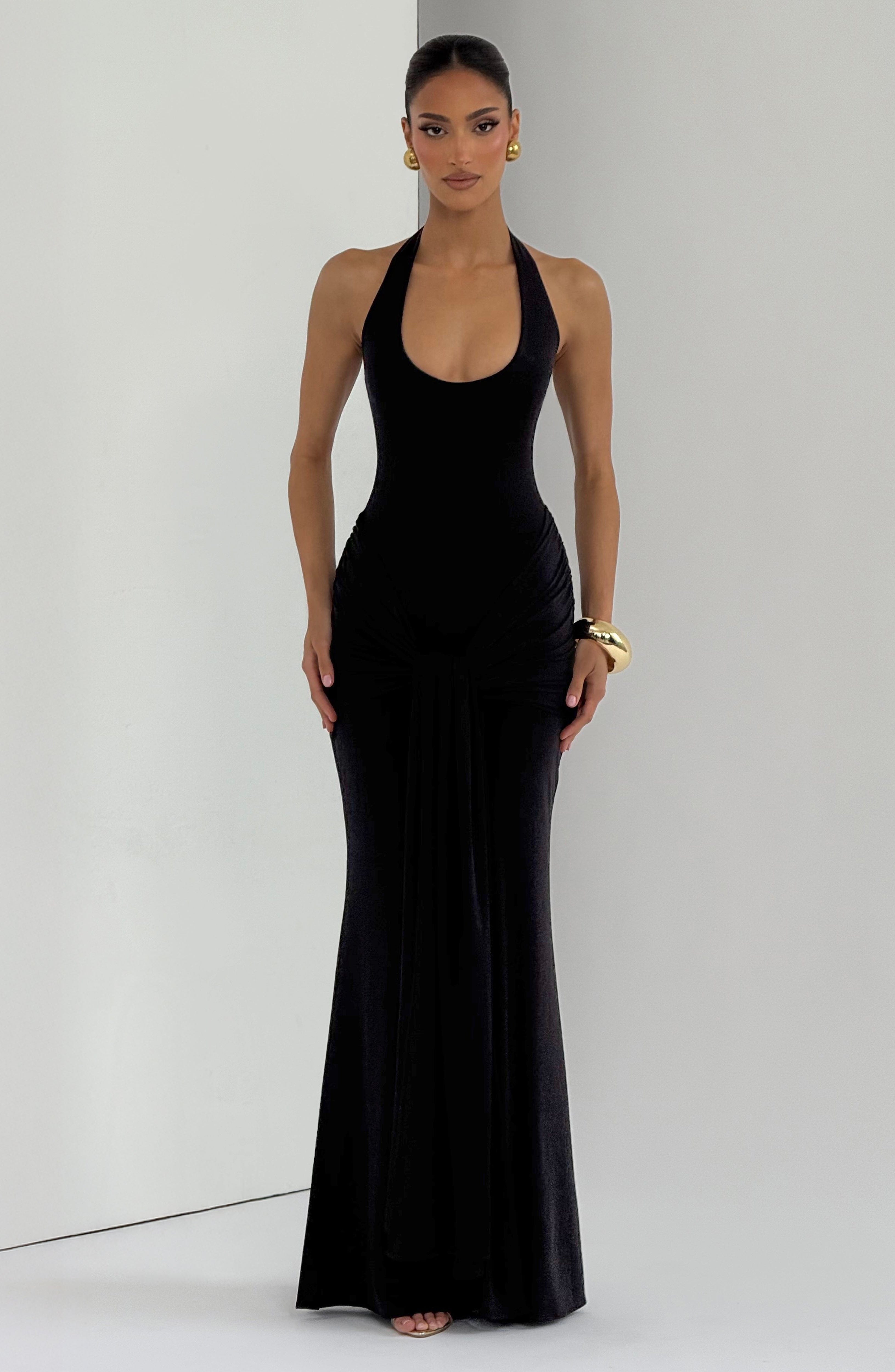 Veneda Maxi Dress - Black