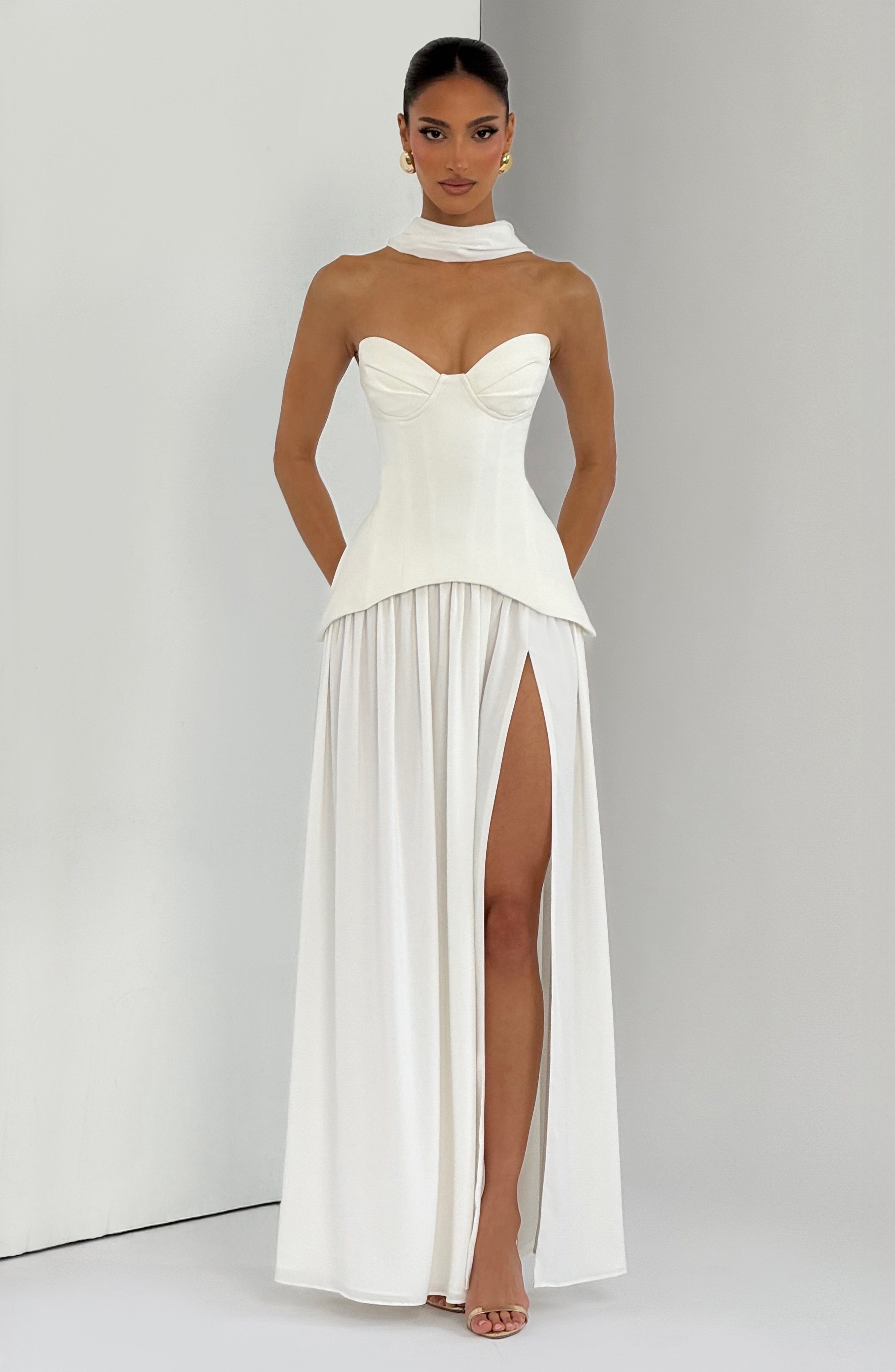 Vietta Maxi Dress - Ivory
