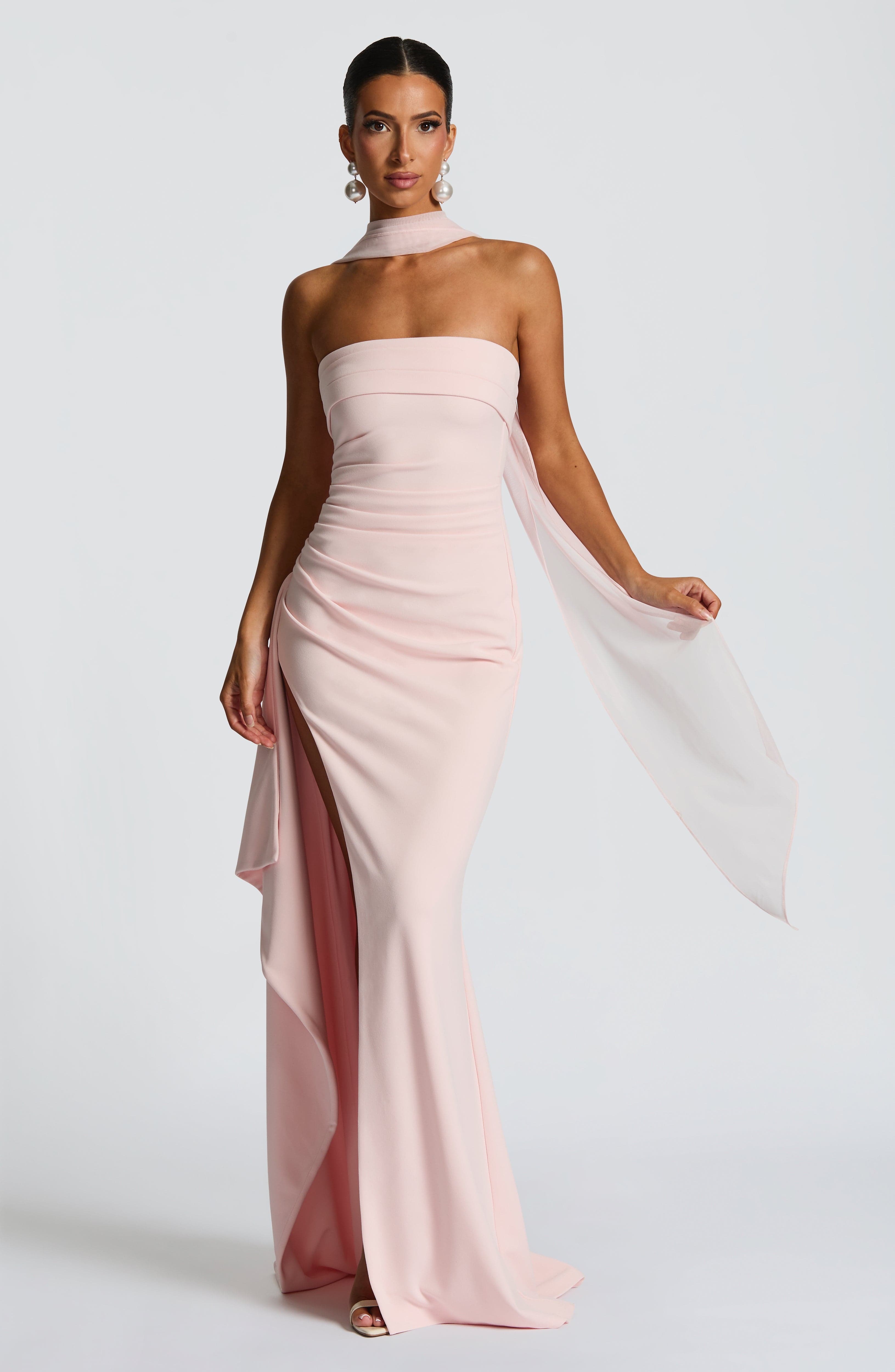 Zafira Maxi Dress - Blush