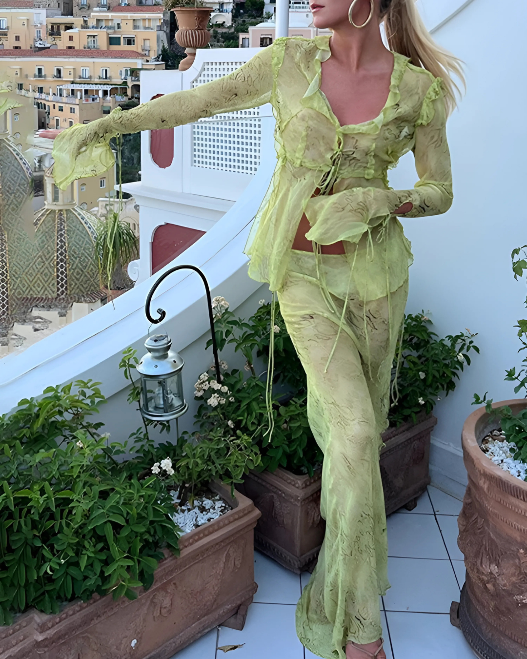 Annabelle | Flowing Maxi Skirt Set