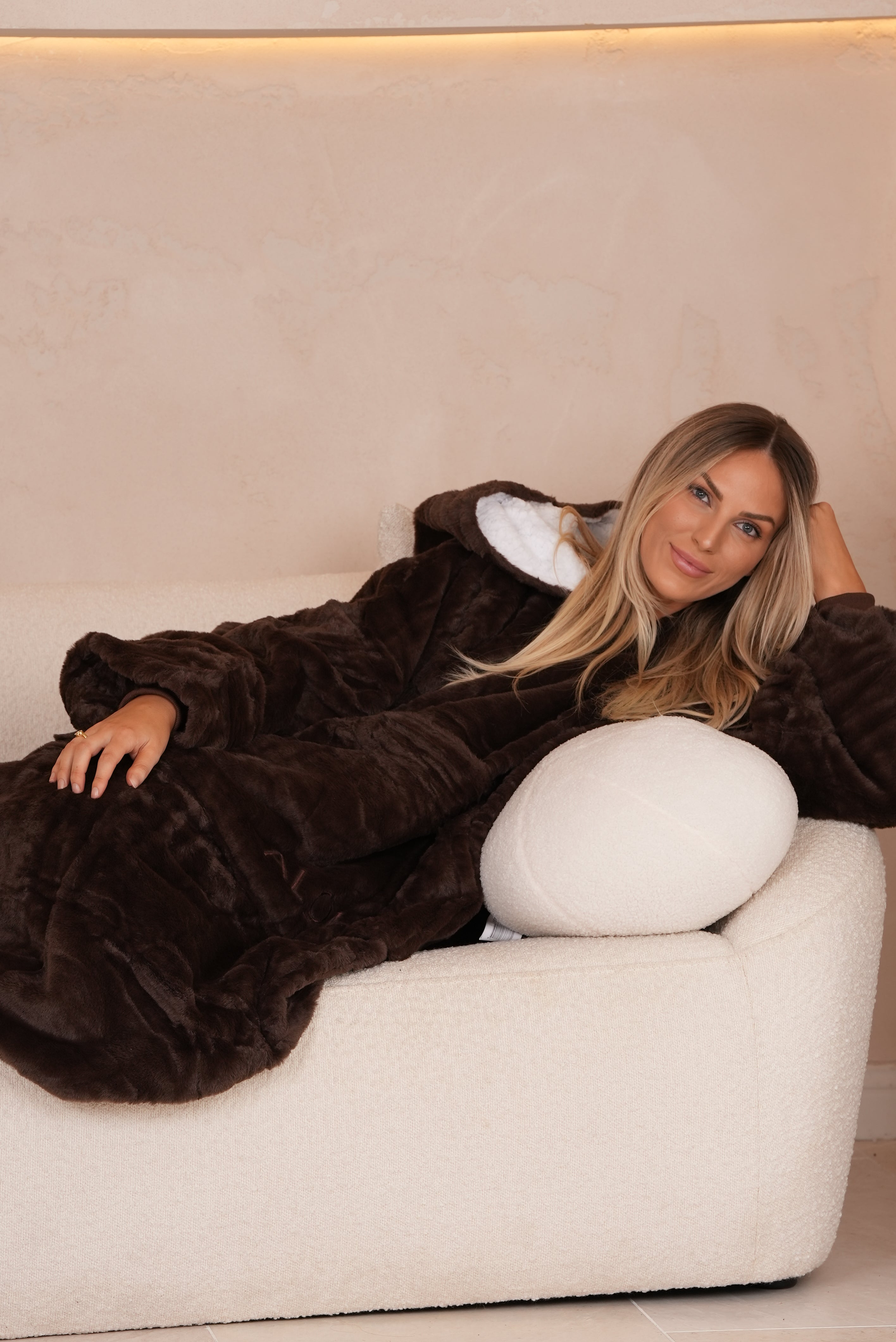 Blanket Hoodie Long Coco