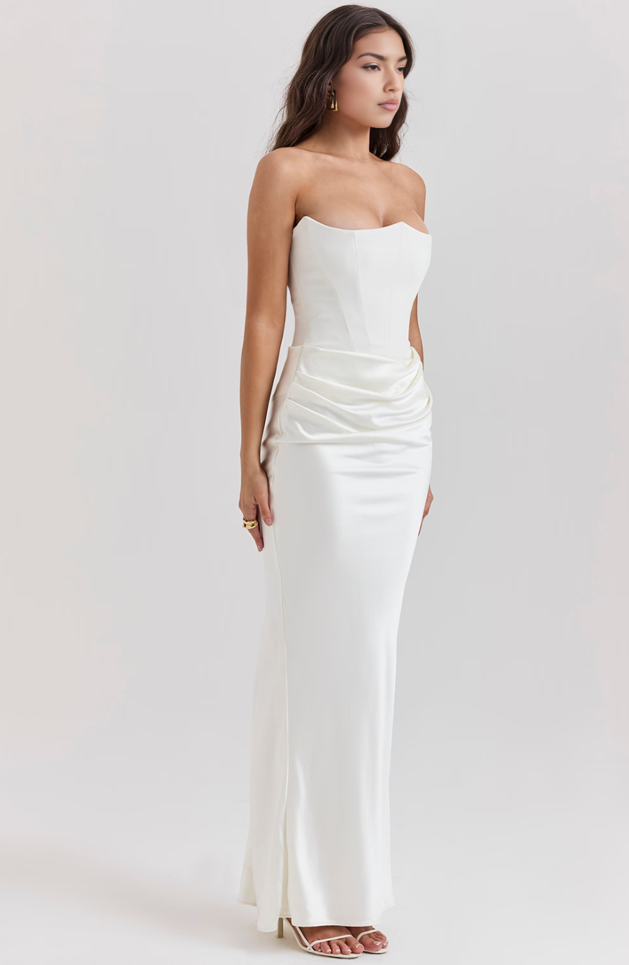 Tessa | Strapless Maxi Dress