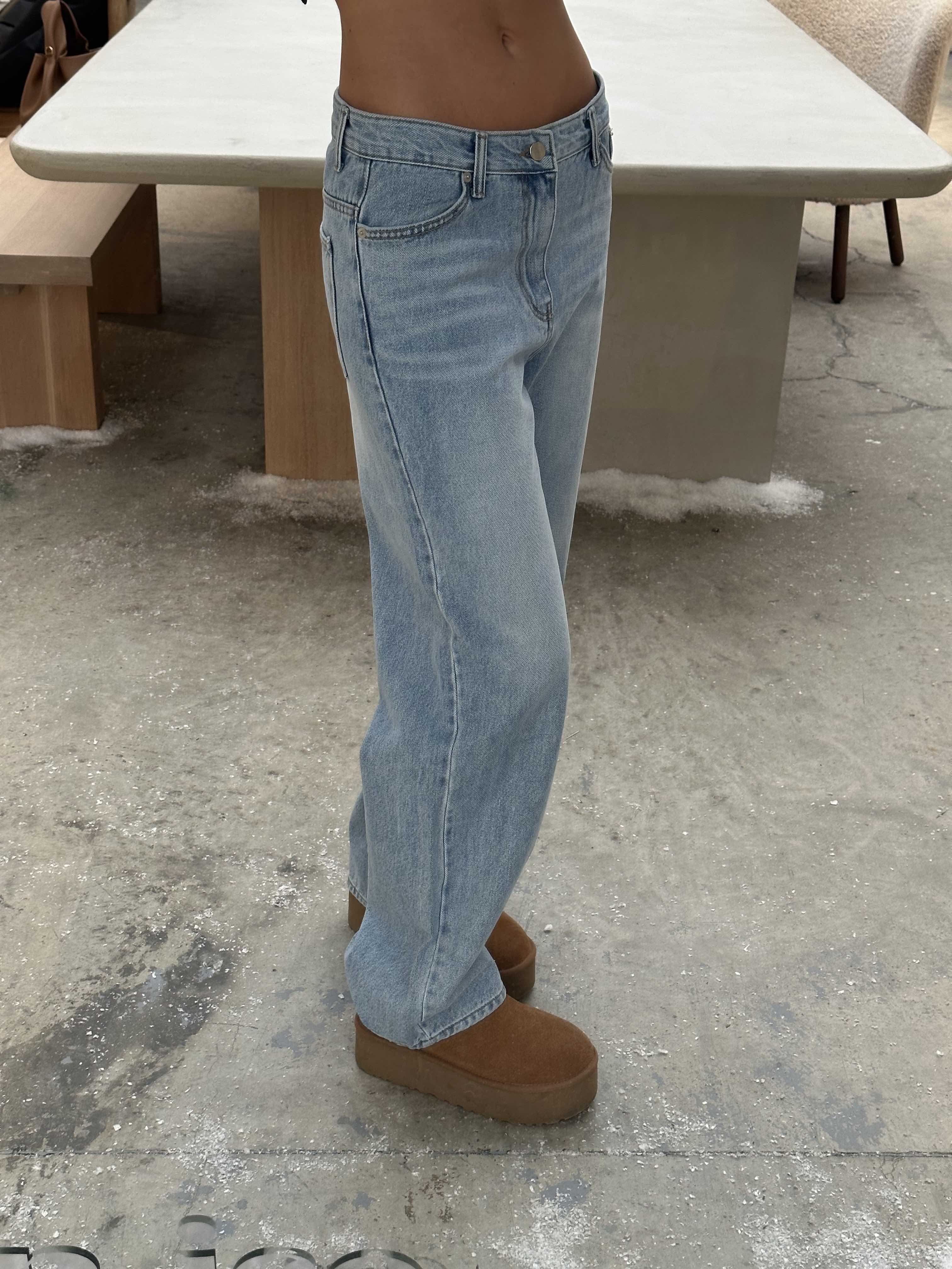 Billie Ray Dad Jeans Light Blue