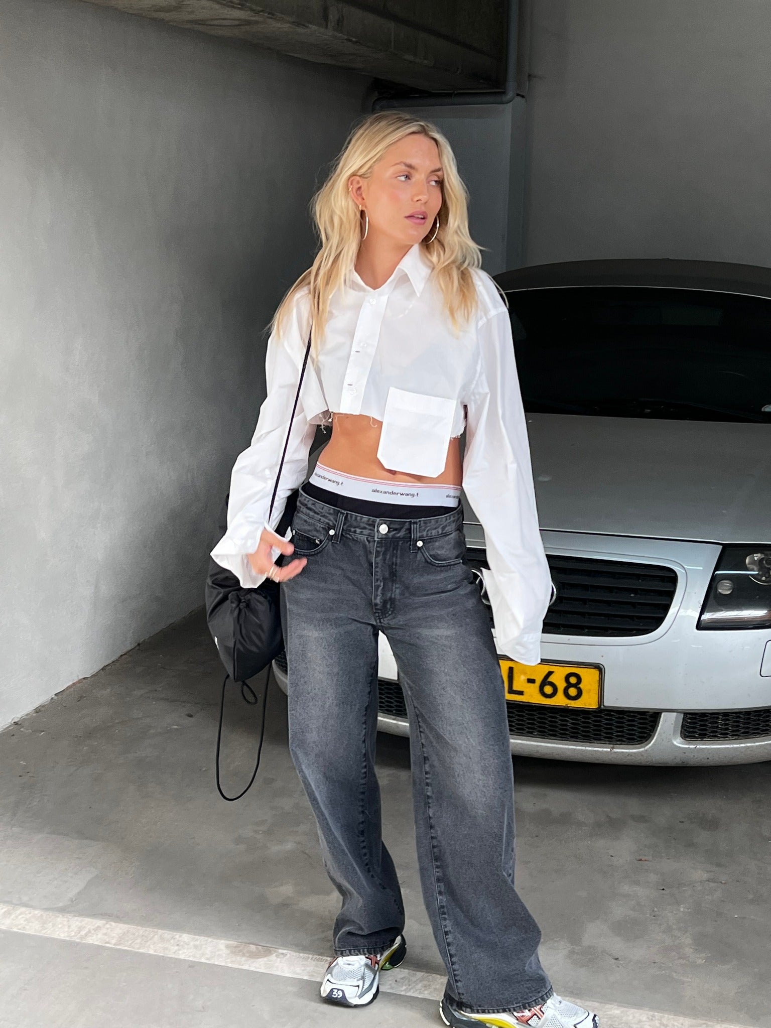 Billie Dad Jeans Black