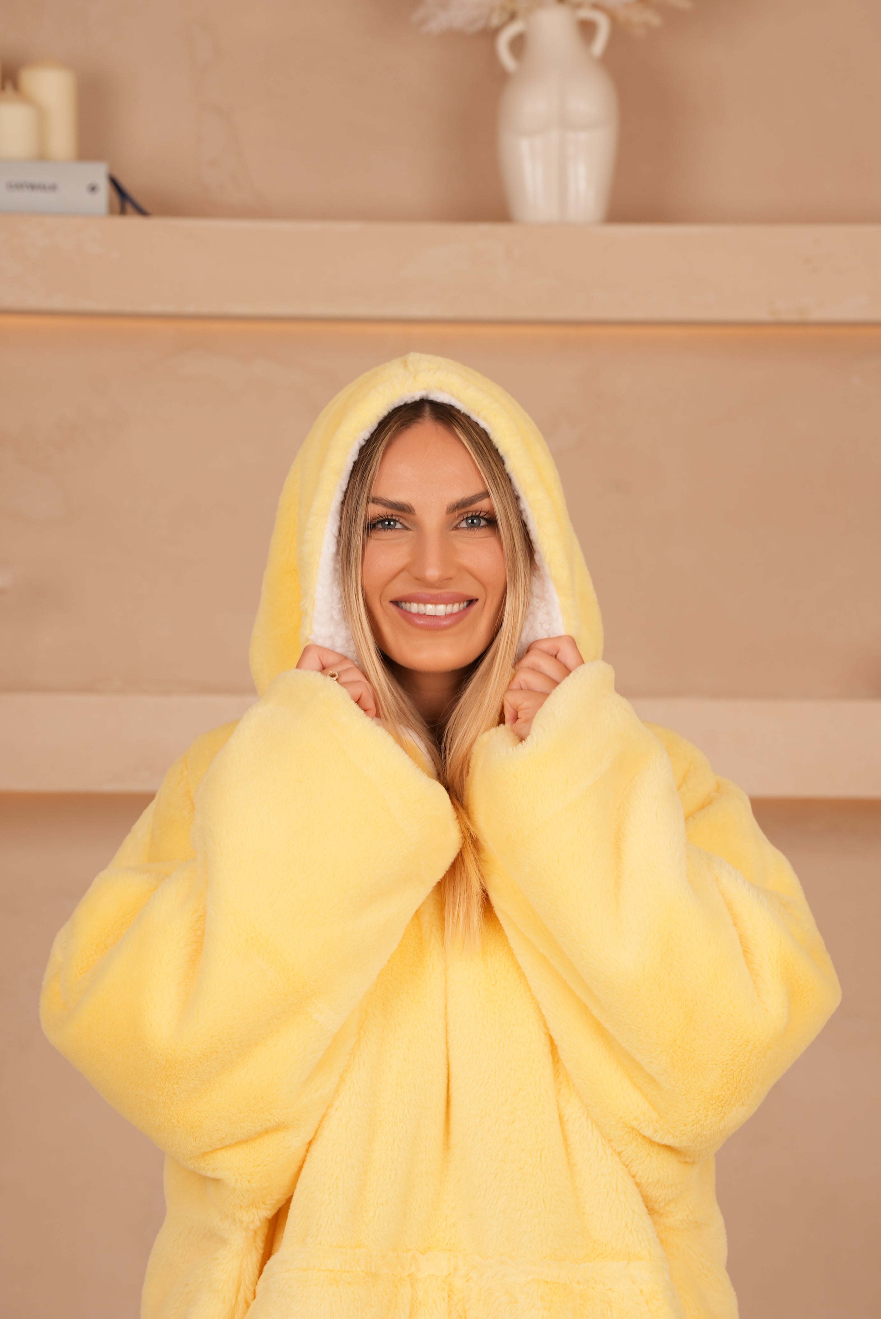 Blanket Hoodie Limoncello