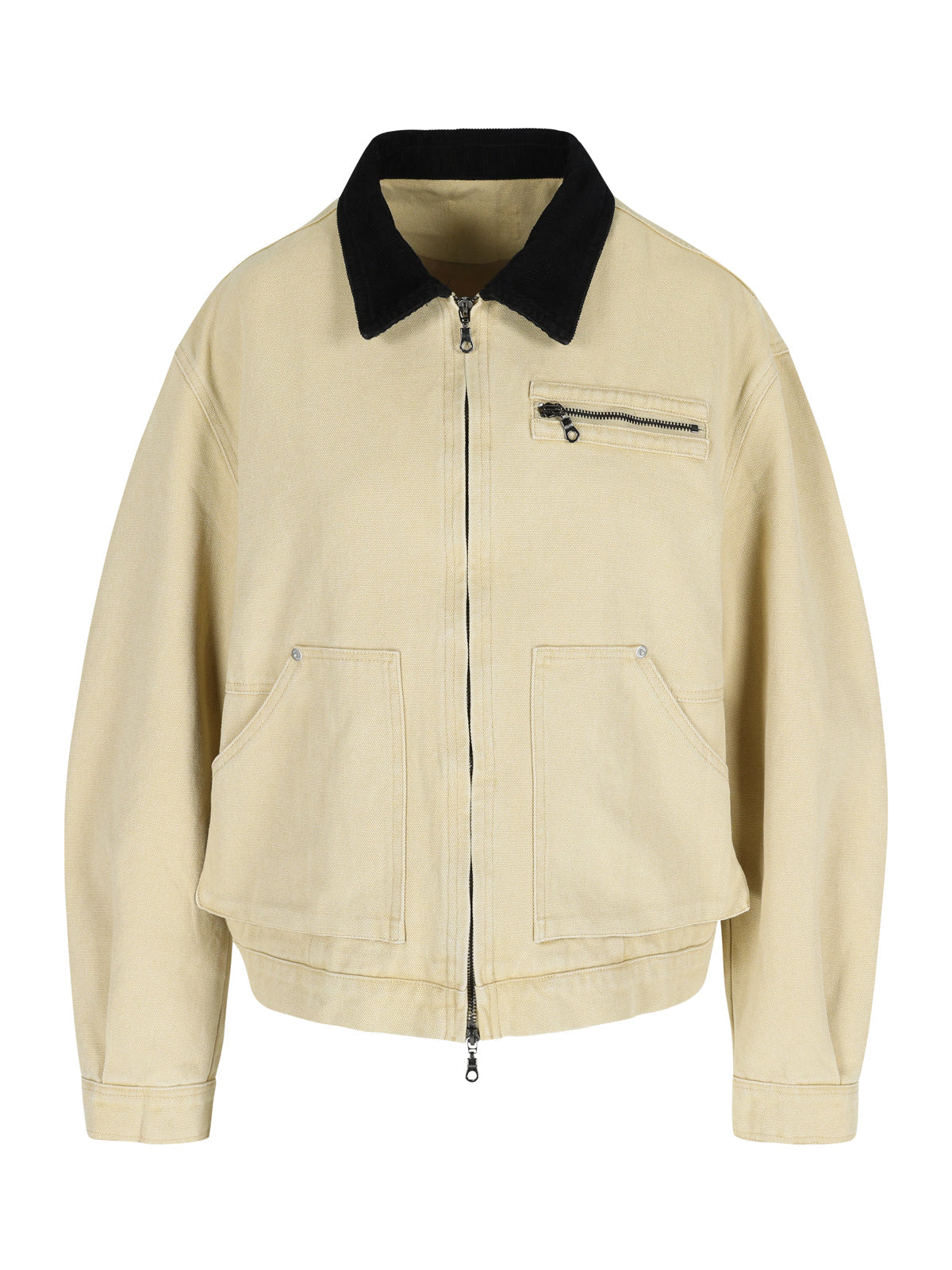 Canvas-Arbeitsjacke Sand