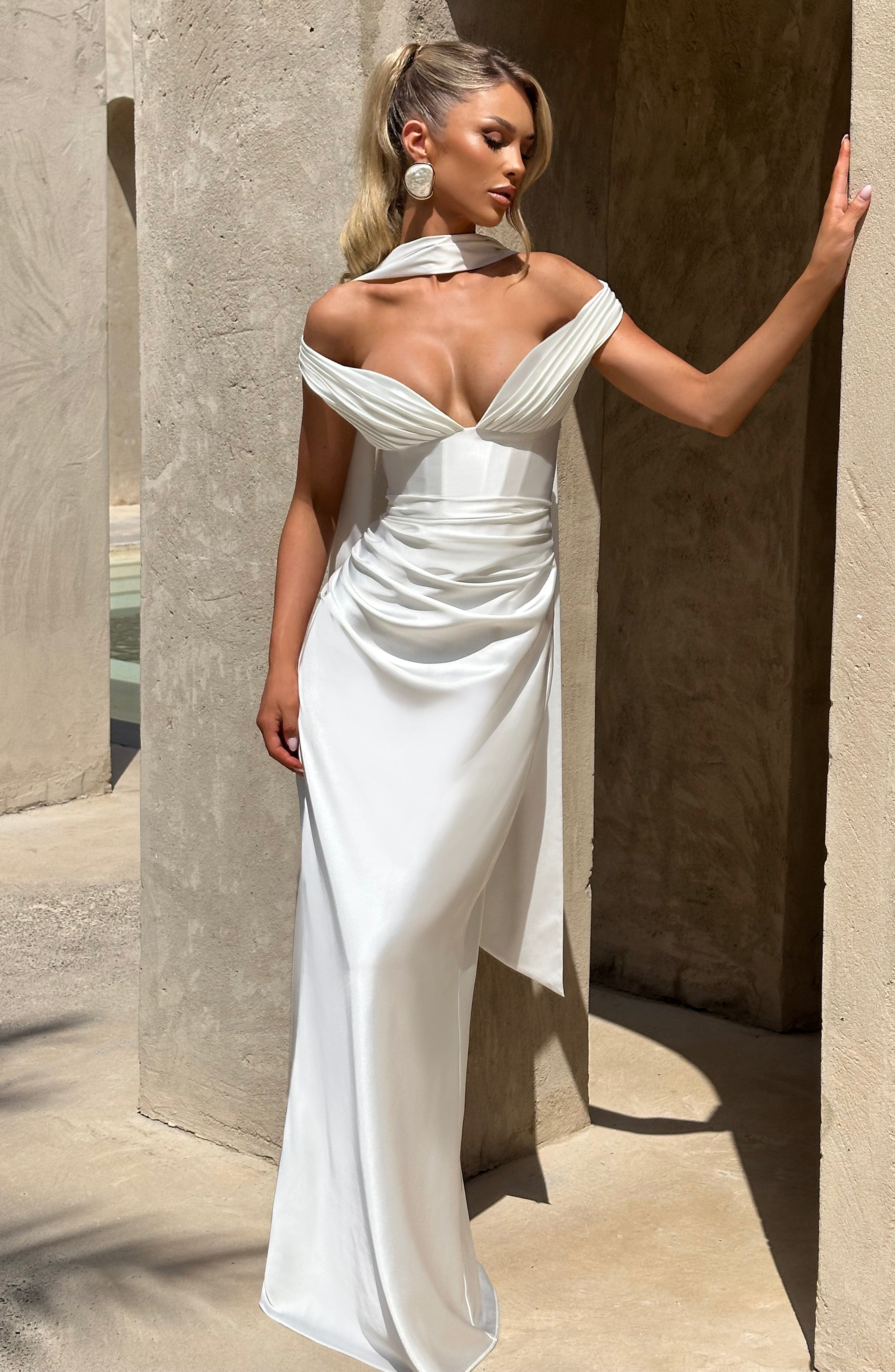 Aurelia Maxi Dress - Ivory