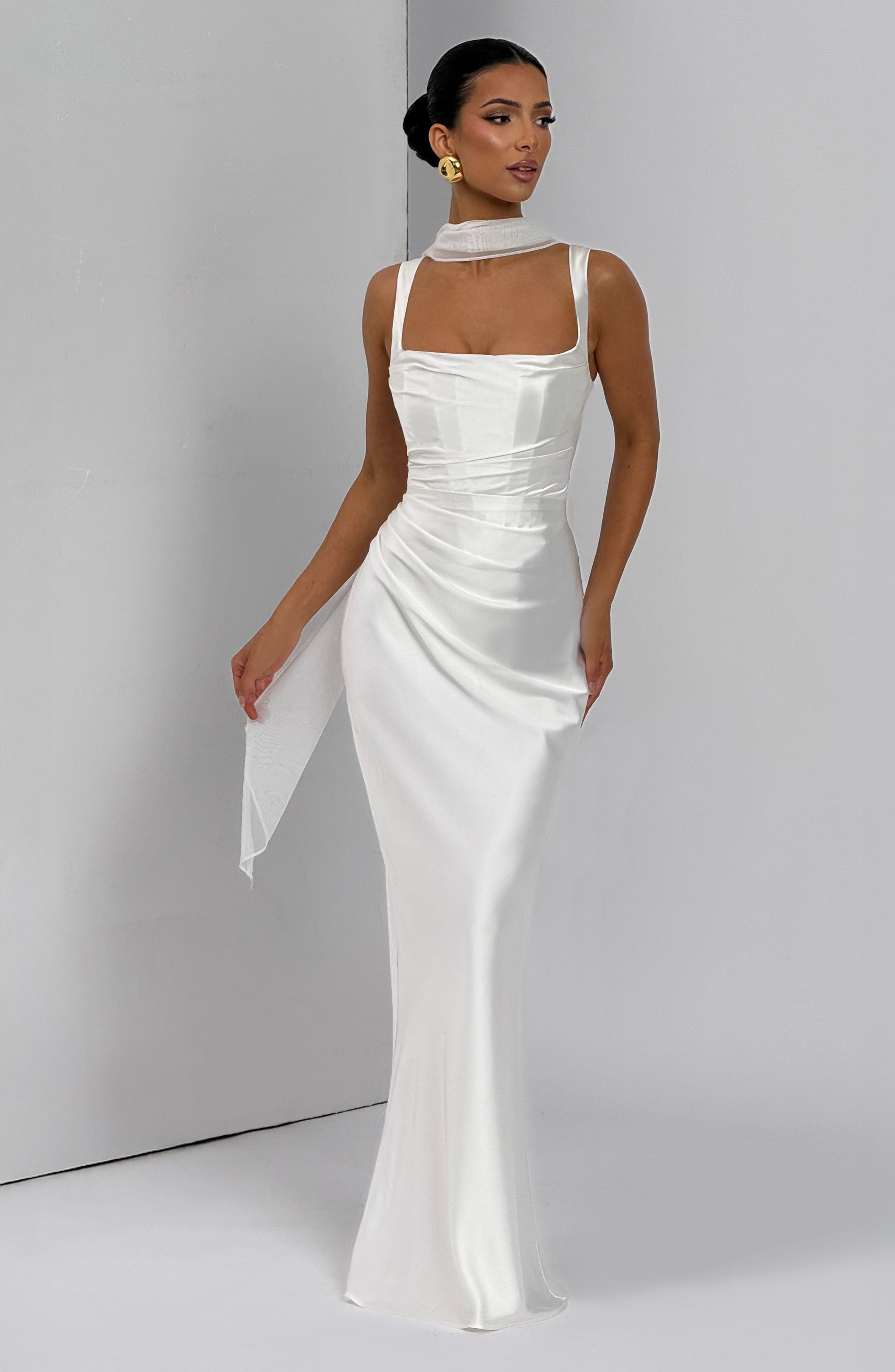 Calanthe Maxi Dress - Ivory