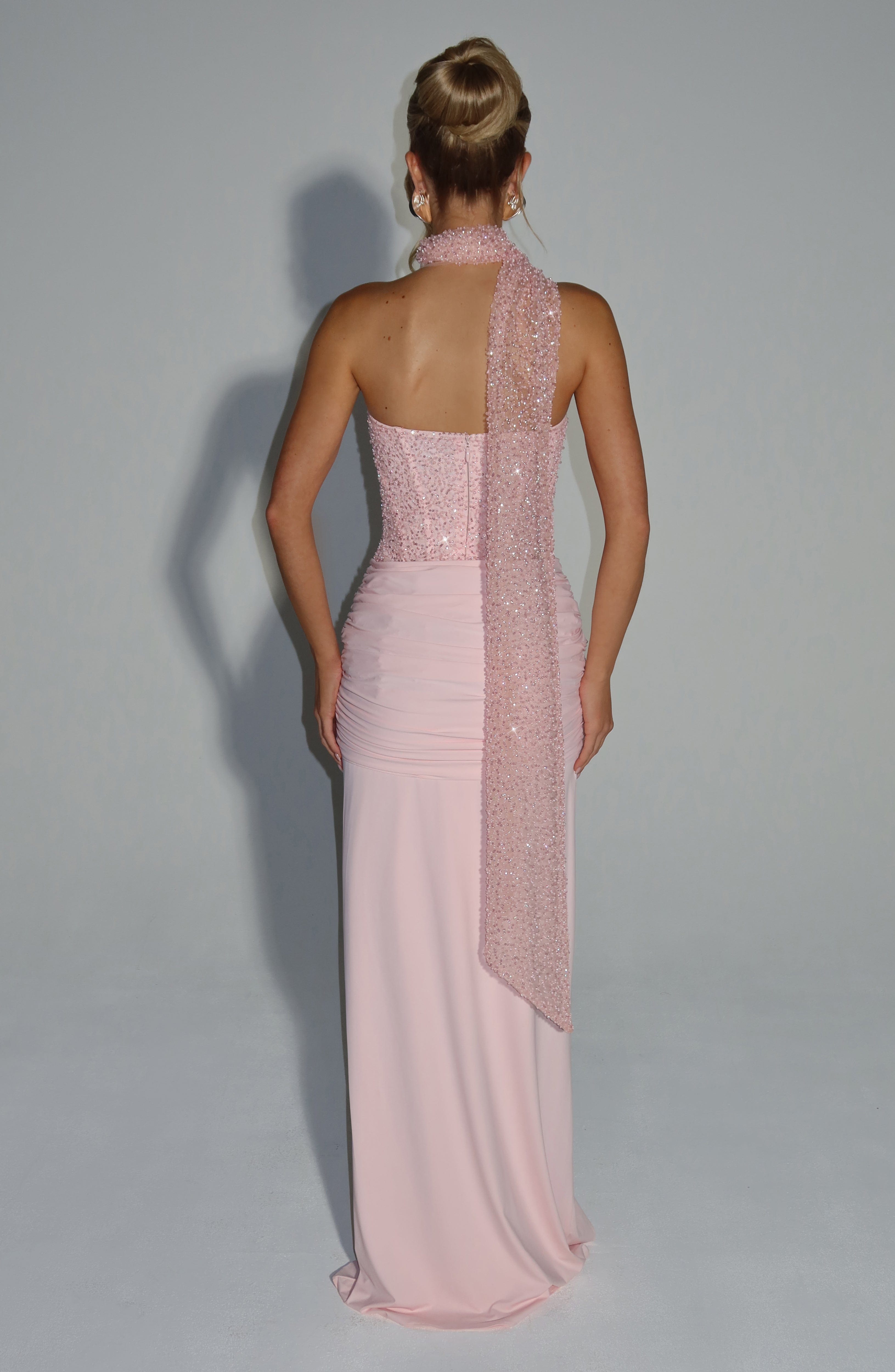 Carina Maxi Dress - Blush