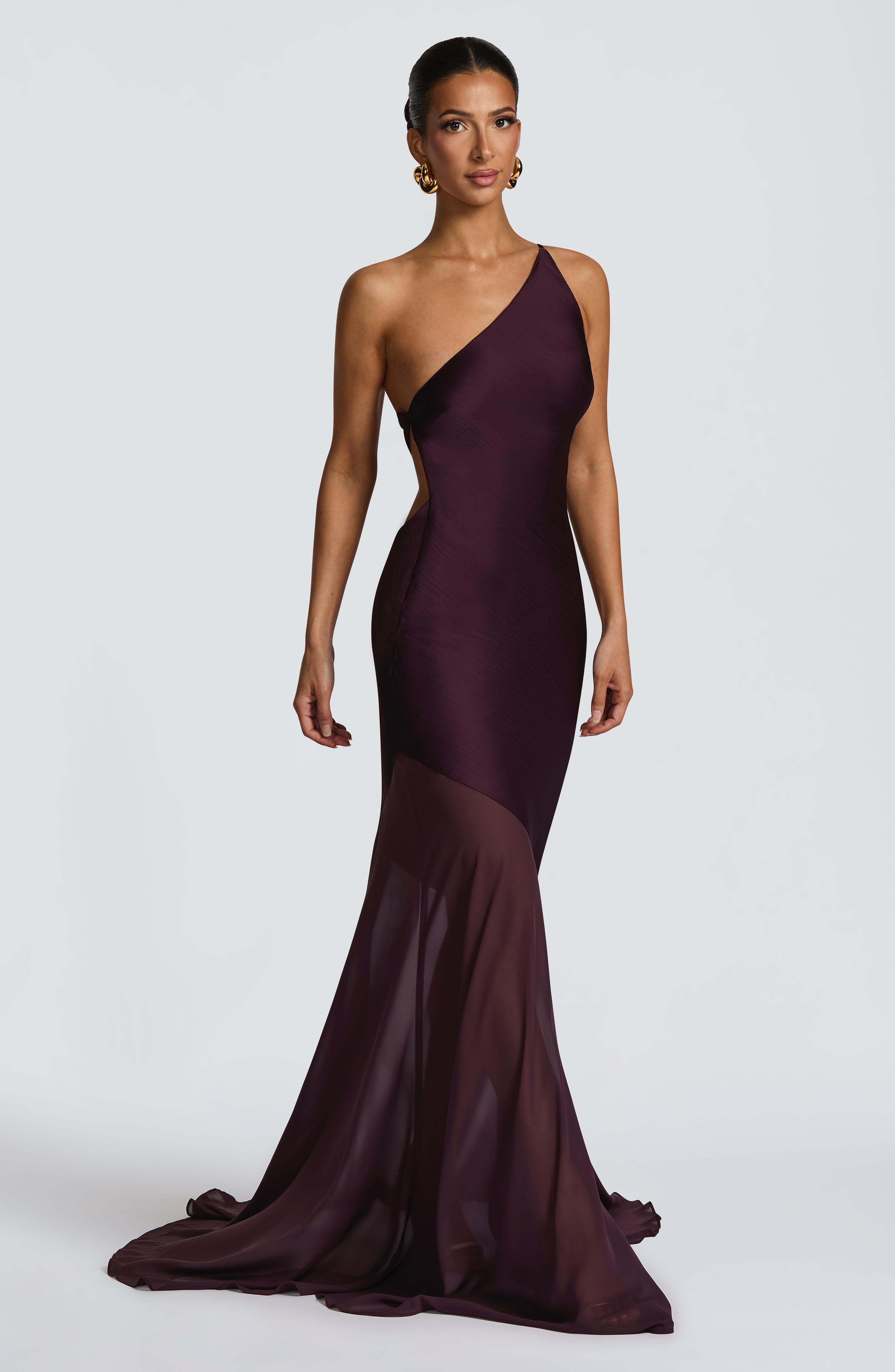 Fable Gown - Plum