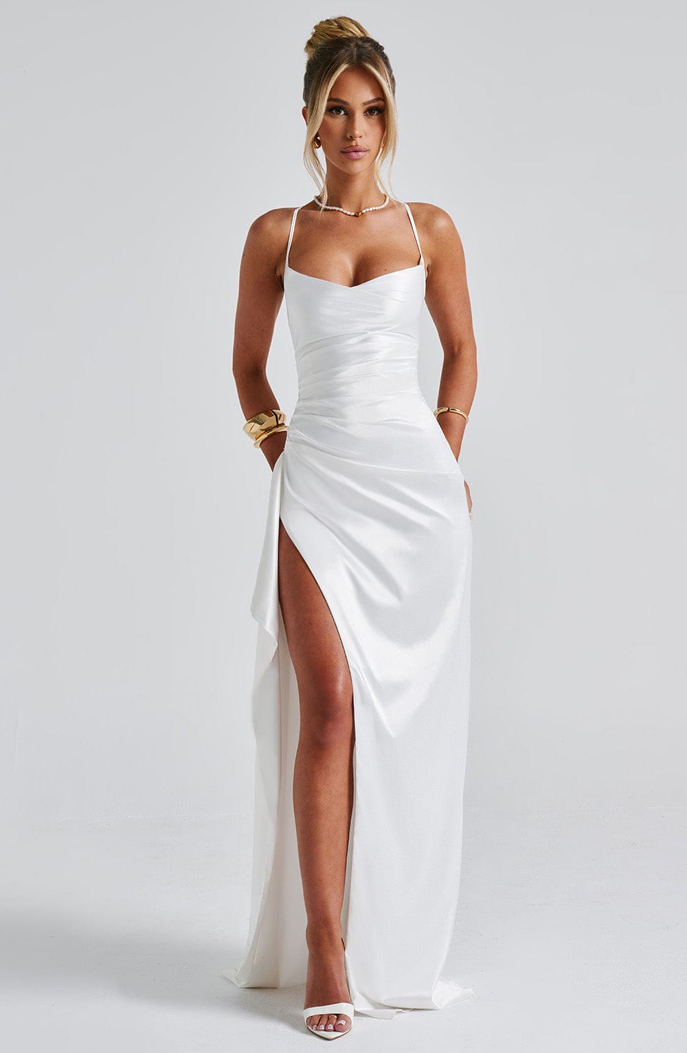 Helen Maxi Dress - Ivory