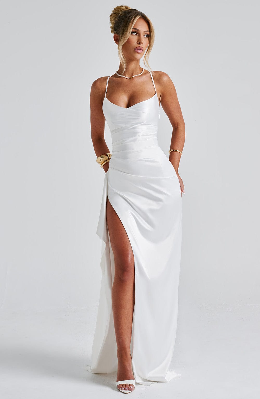 Helen Maxi Dress - Ivory
