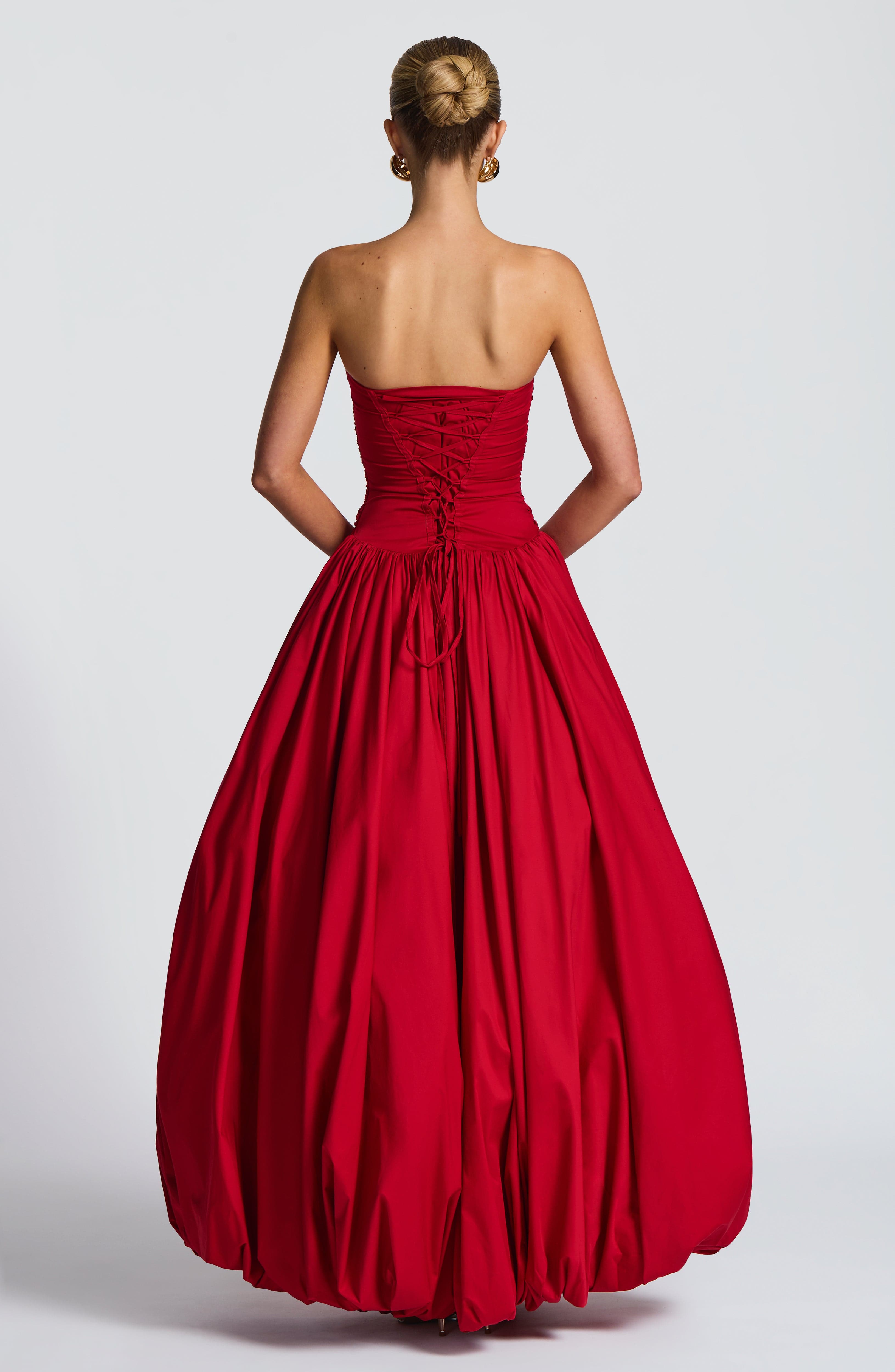 Jillian Maxi Dress - Red