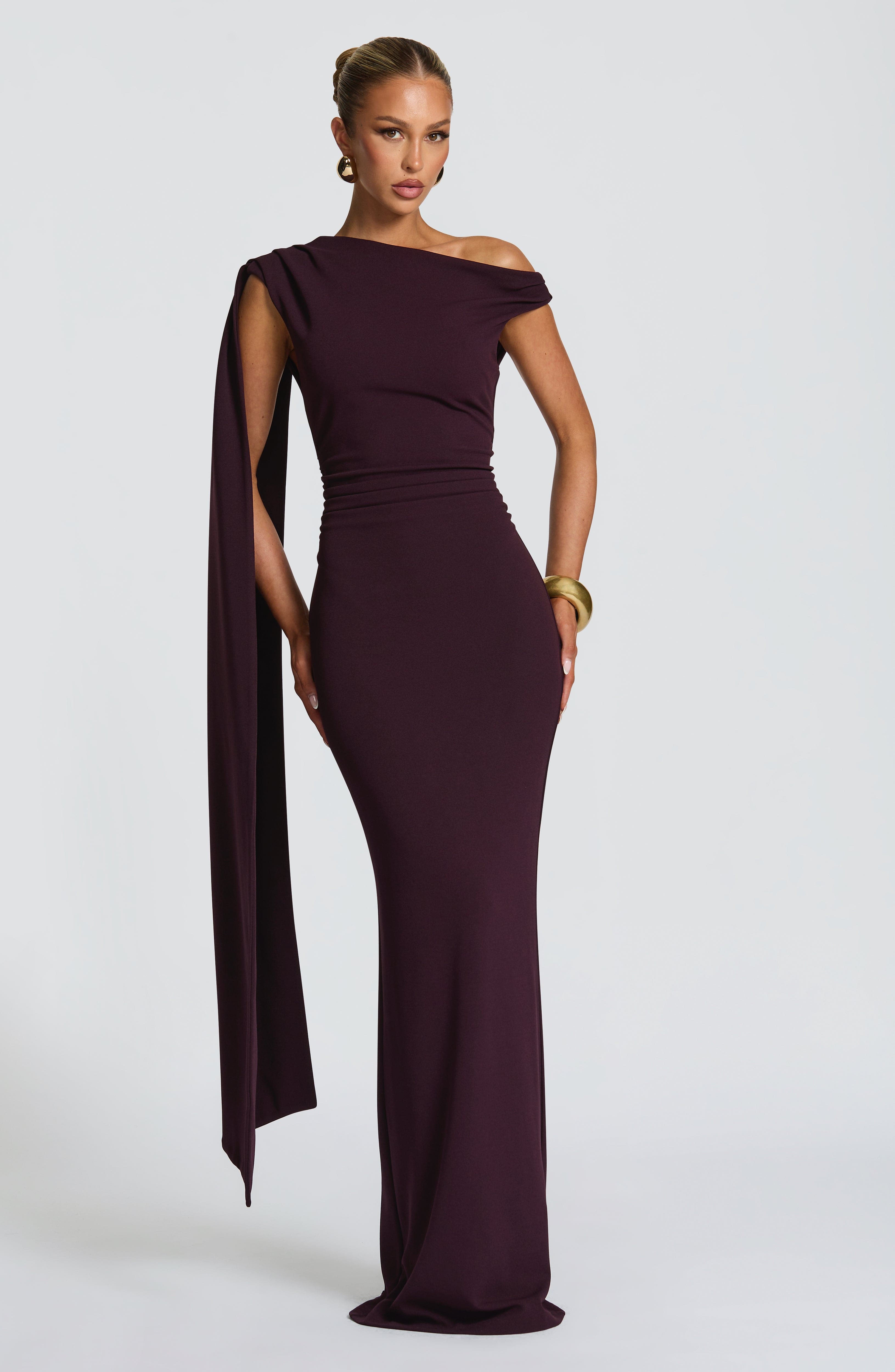 Kylie Maxi Dress - Plum