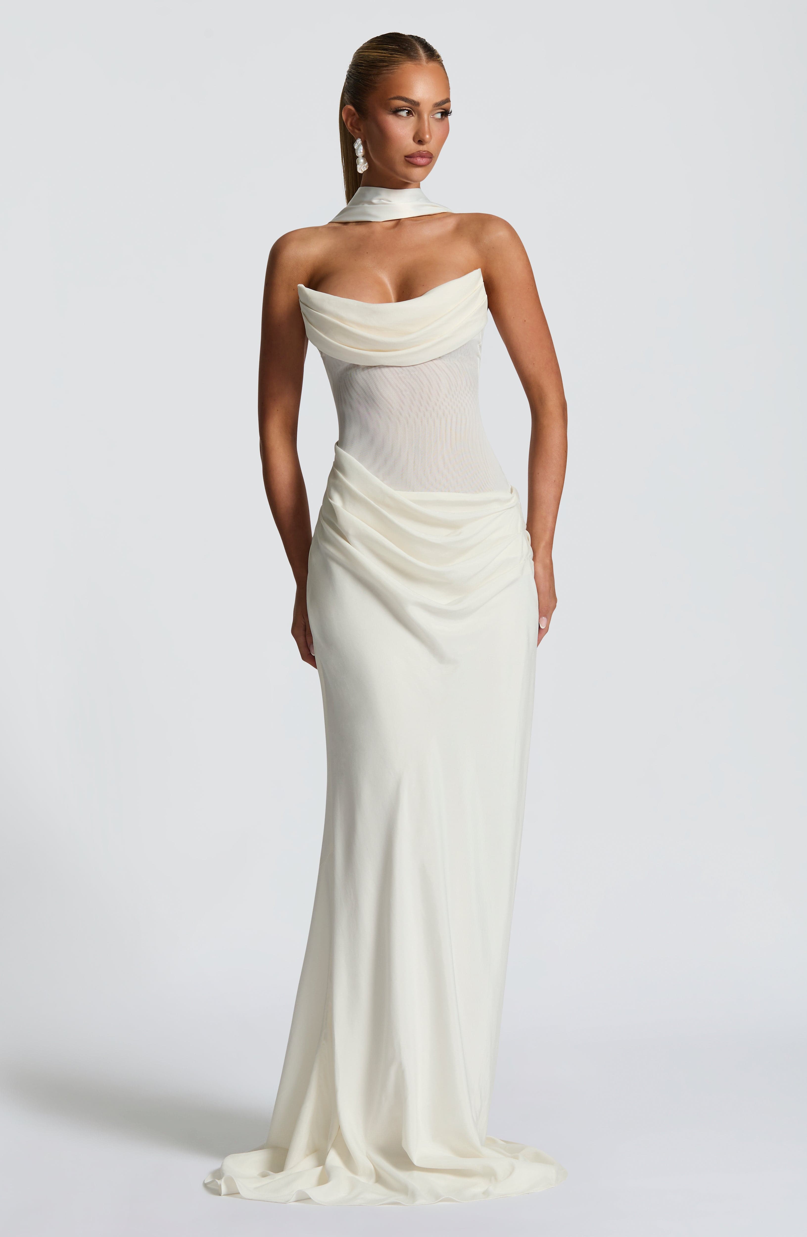 Liora Maxi Dress - Ivory
