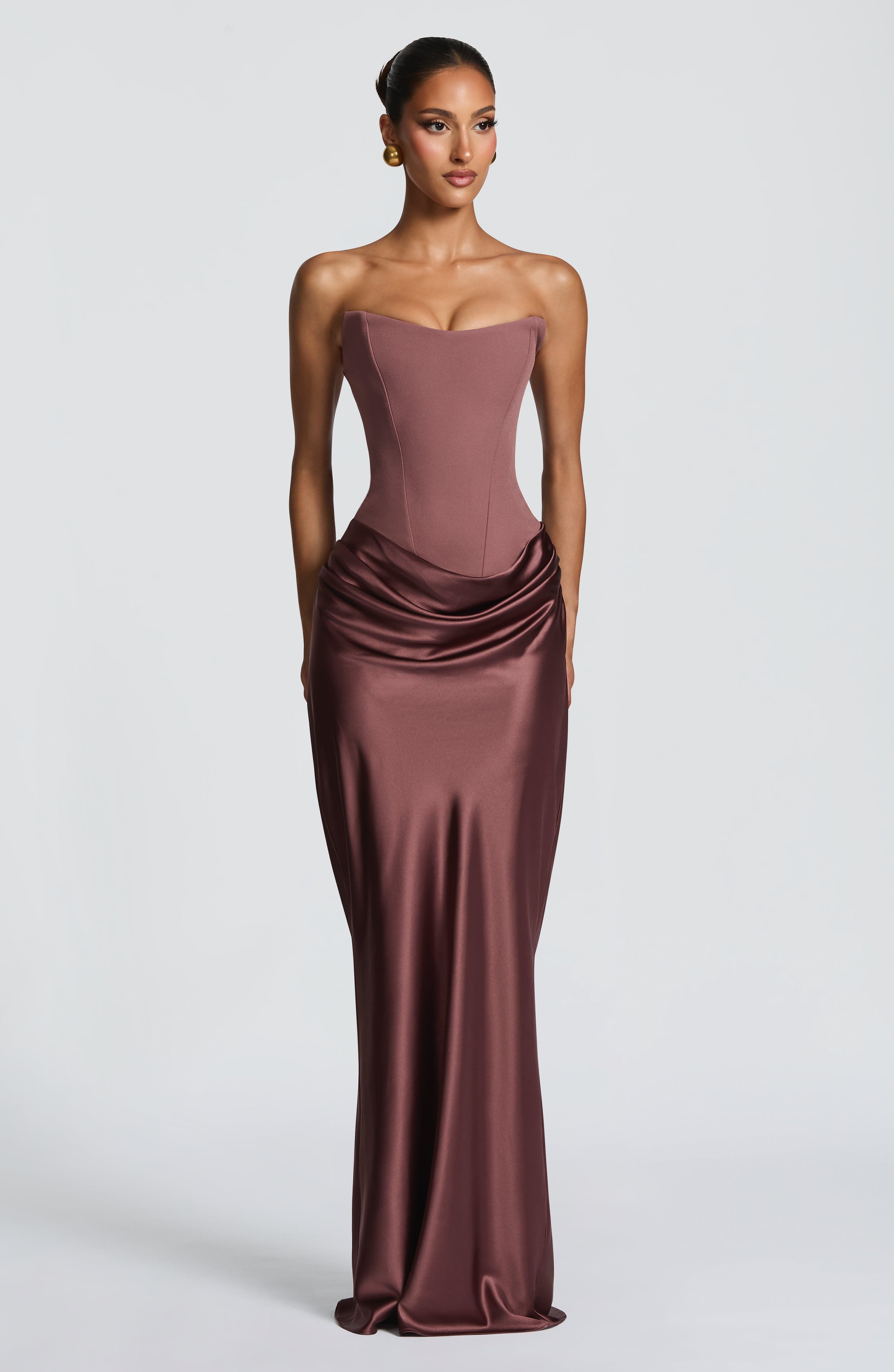 Maggie Maxi Dress - Dusty Rose