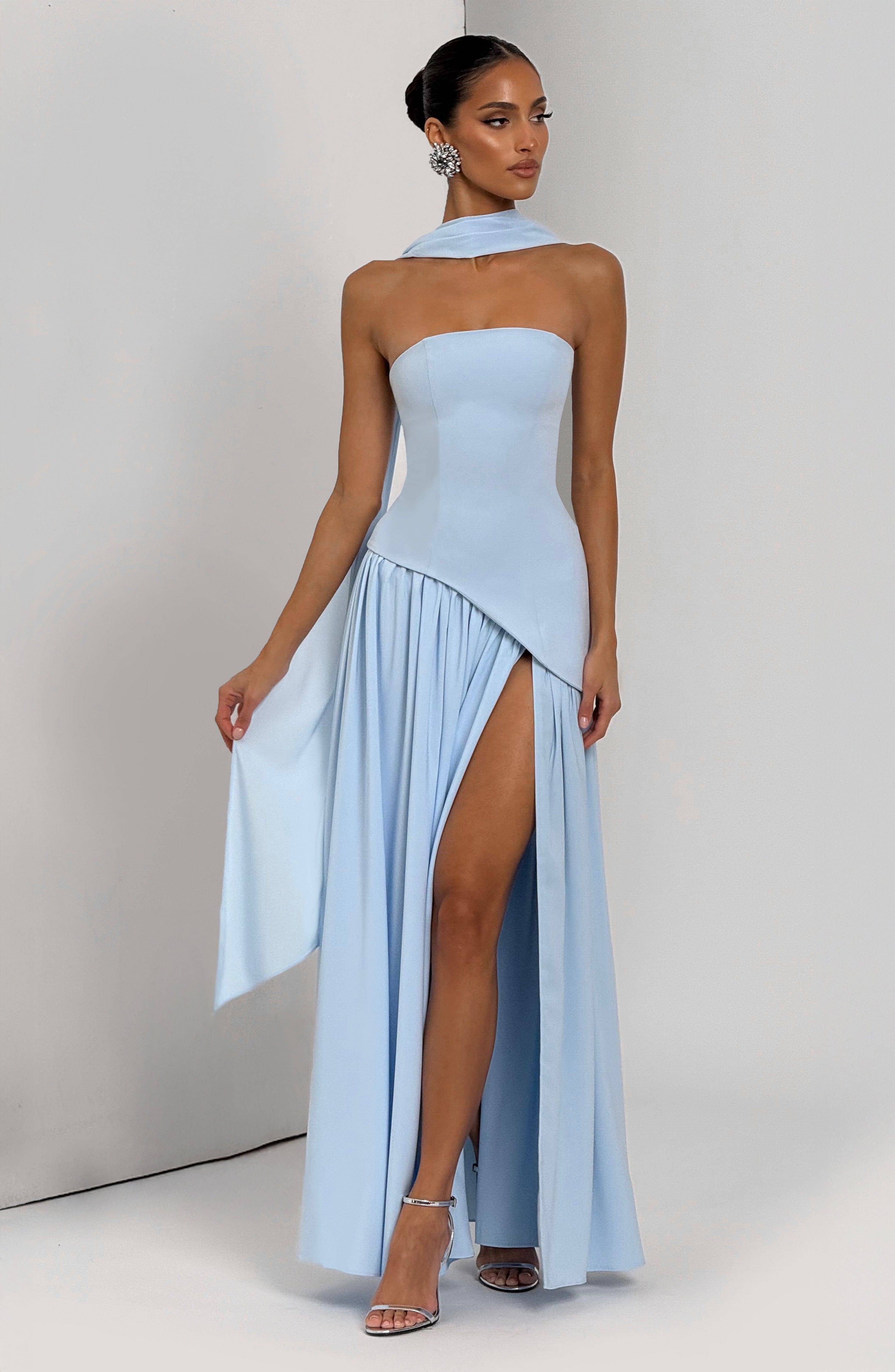 Maliyah Maxi Dress - Baby Blue