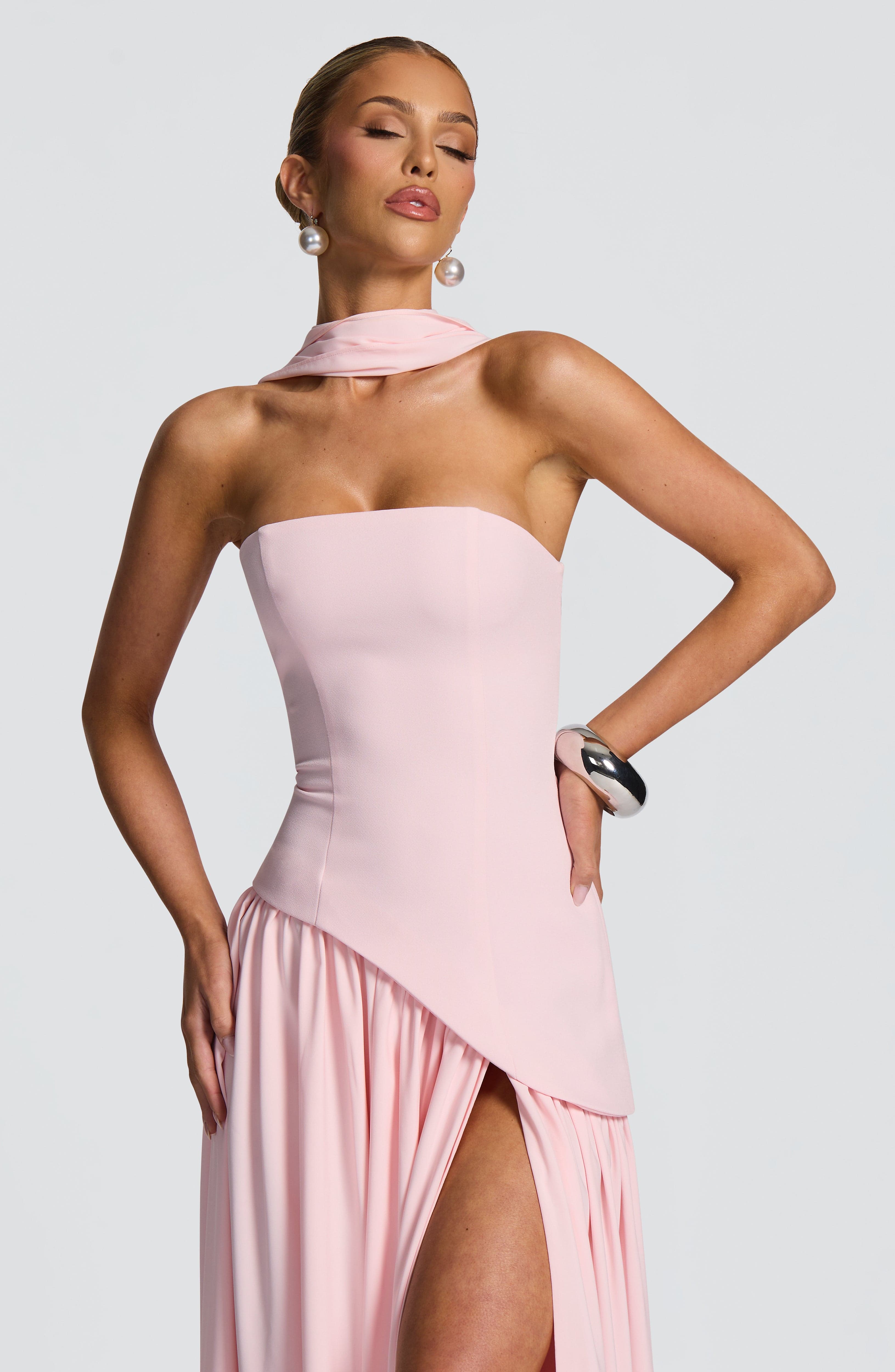 Maliyah Maxi Dress - Blush