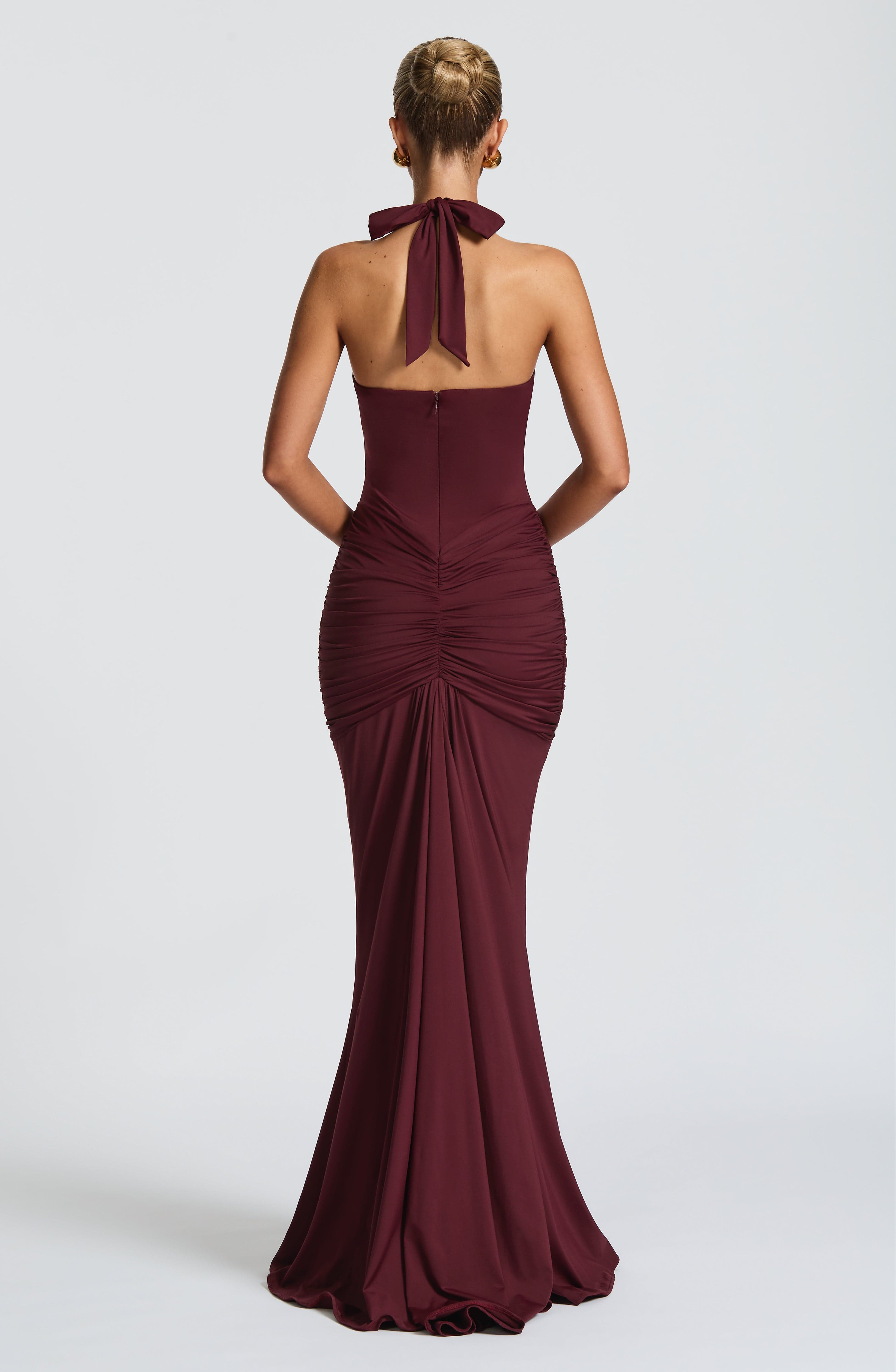 Rosetta Maxi Dress - Cherry Lacquer