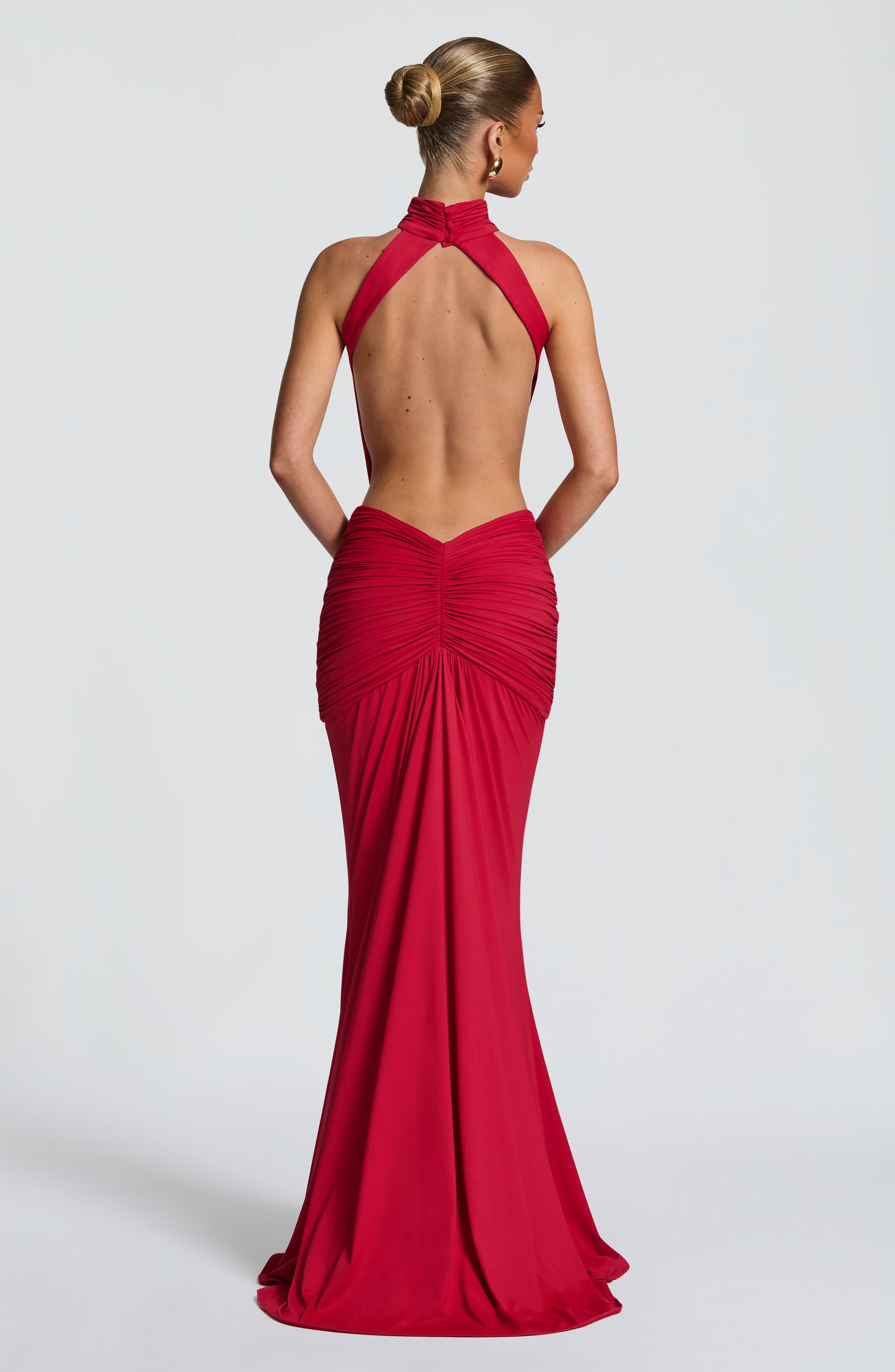Thekla Maxi Dress - Red